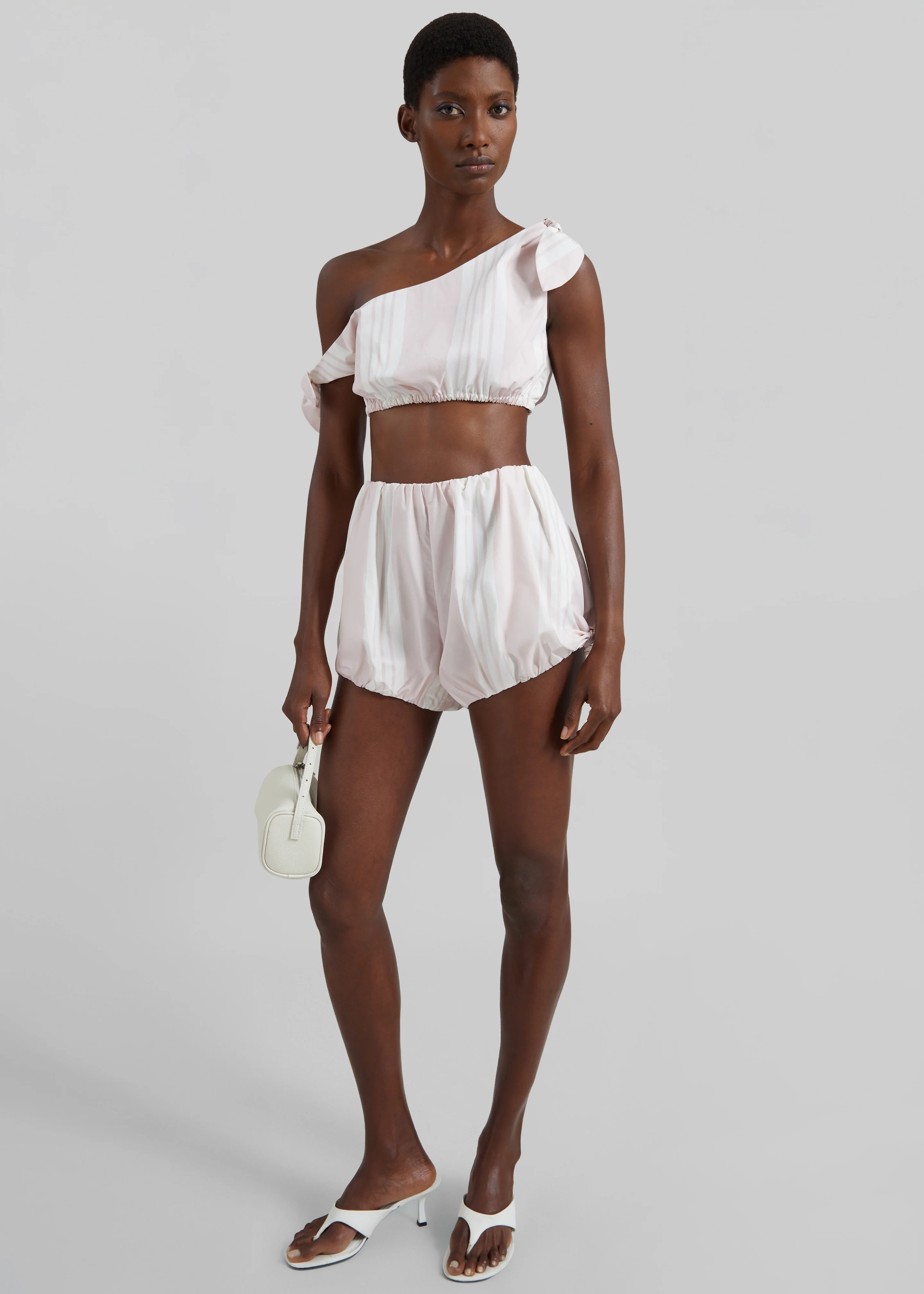 Posse Rosie Shorts - Pink Stripe - Image 2