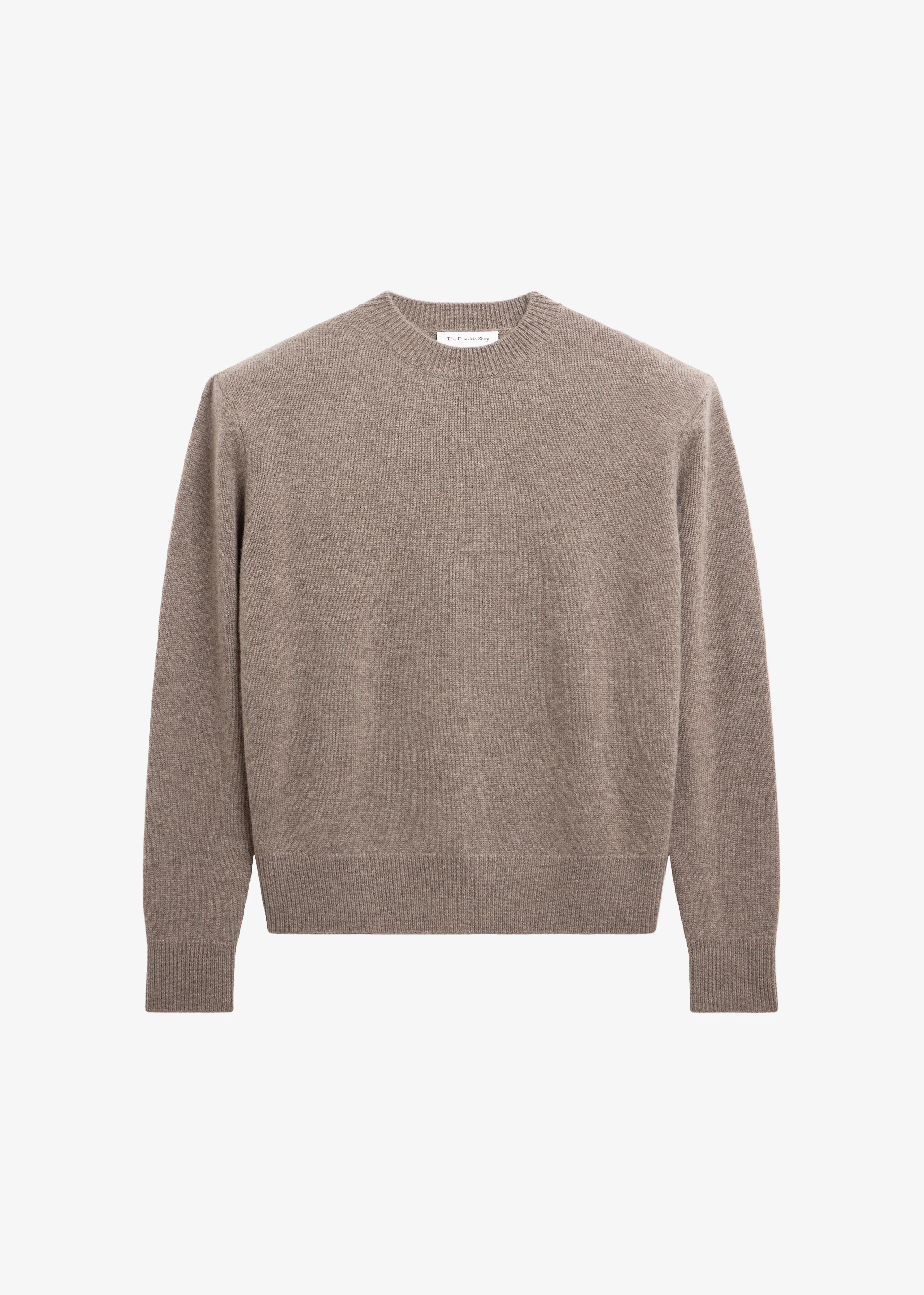 Rafaela Padded Knit Sweater - Dark Taupe - Image 6