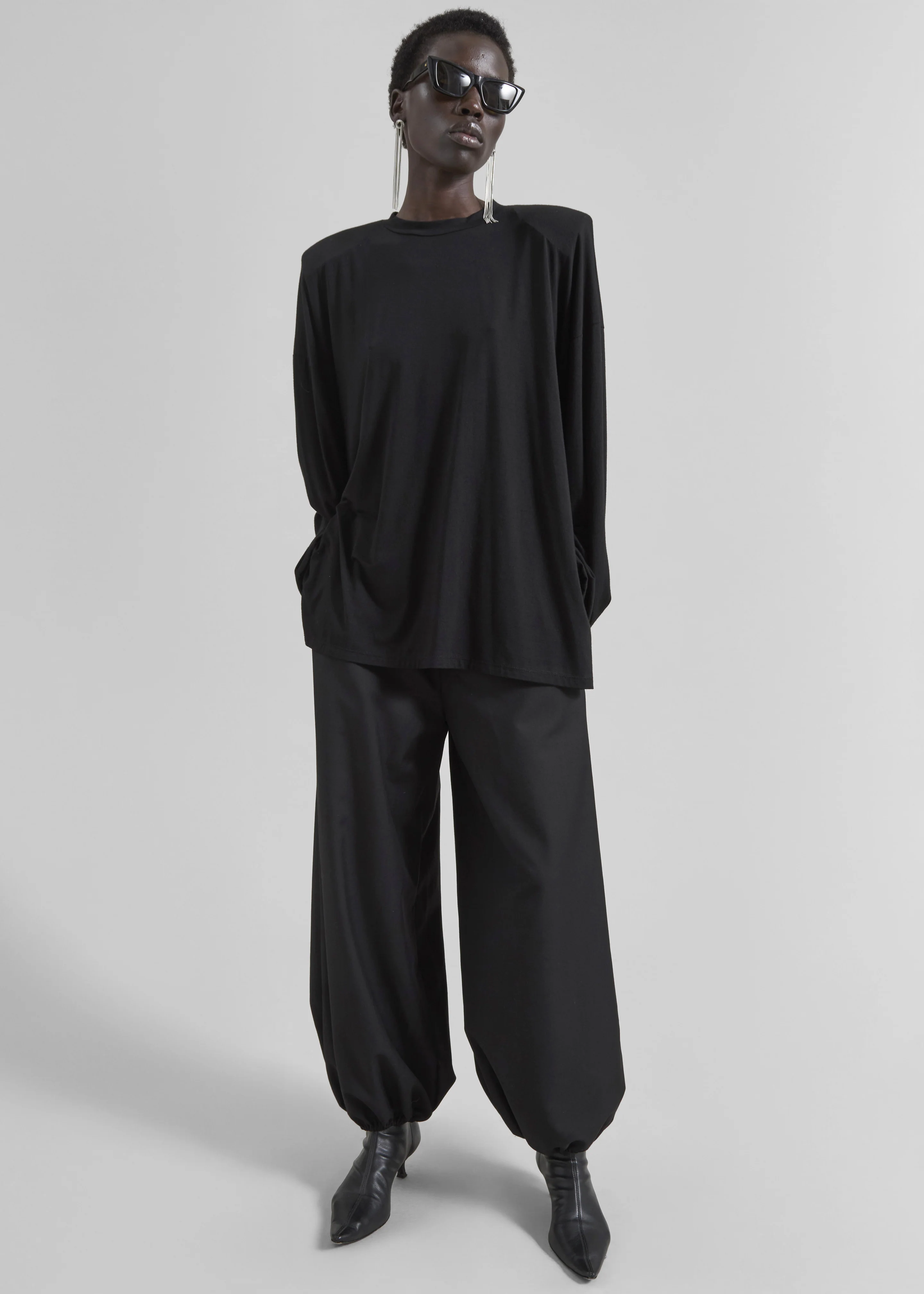 Ravvi Soft Padded Top - Black - Image 2