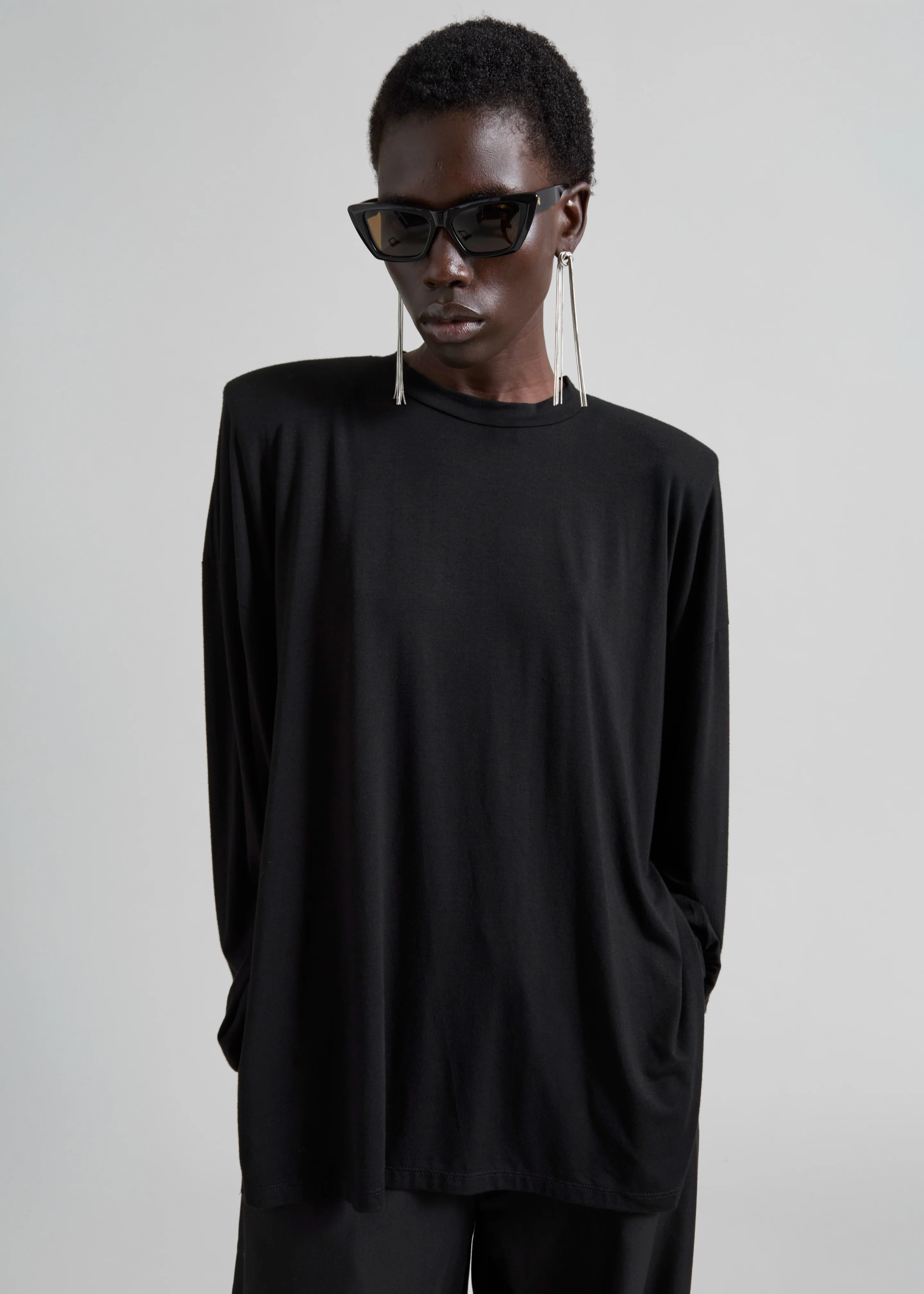 Ravvi Soft Padded Top - Black - Image 5