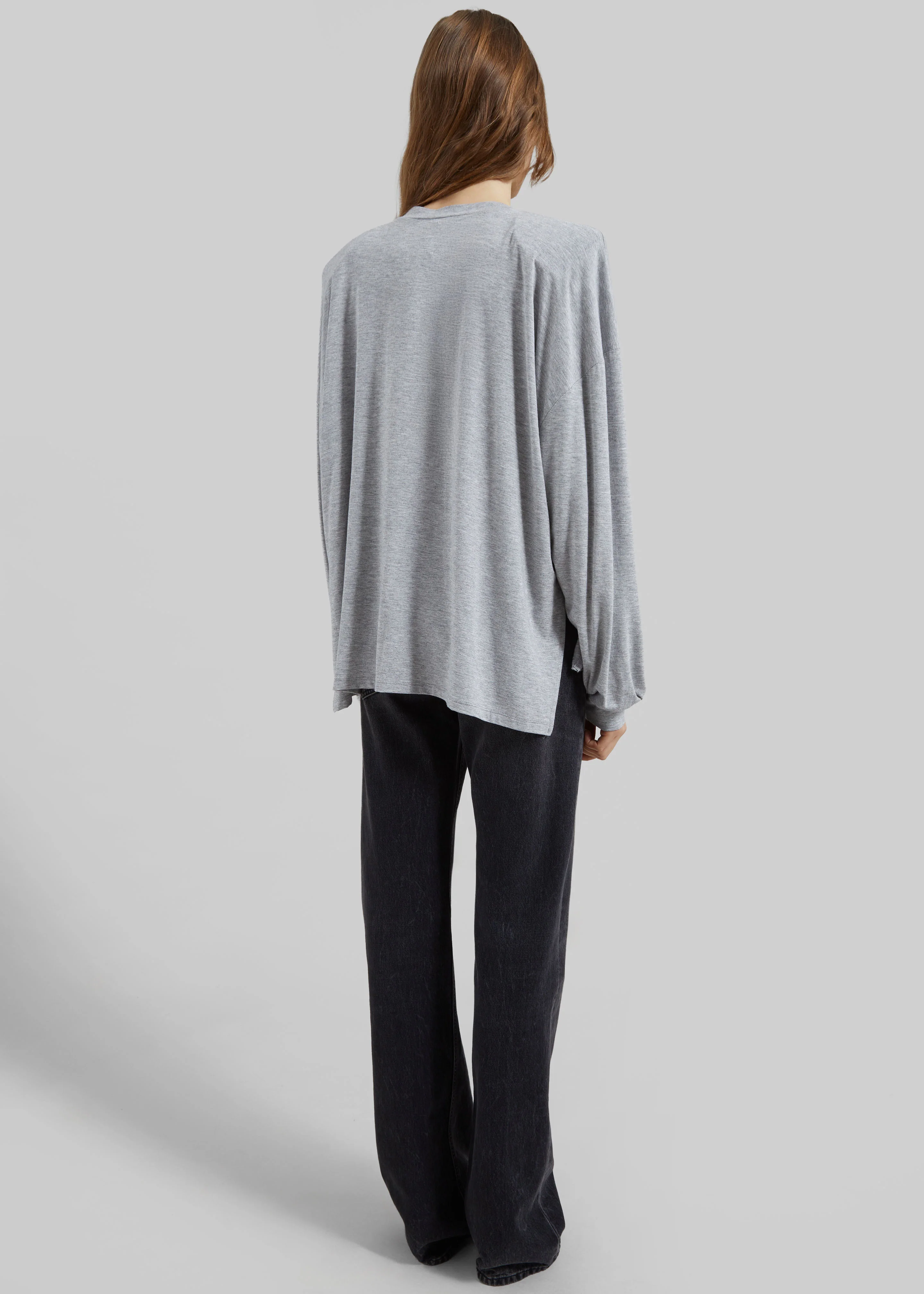 Ravvi Soft Padded Top - Grey - Image 5