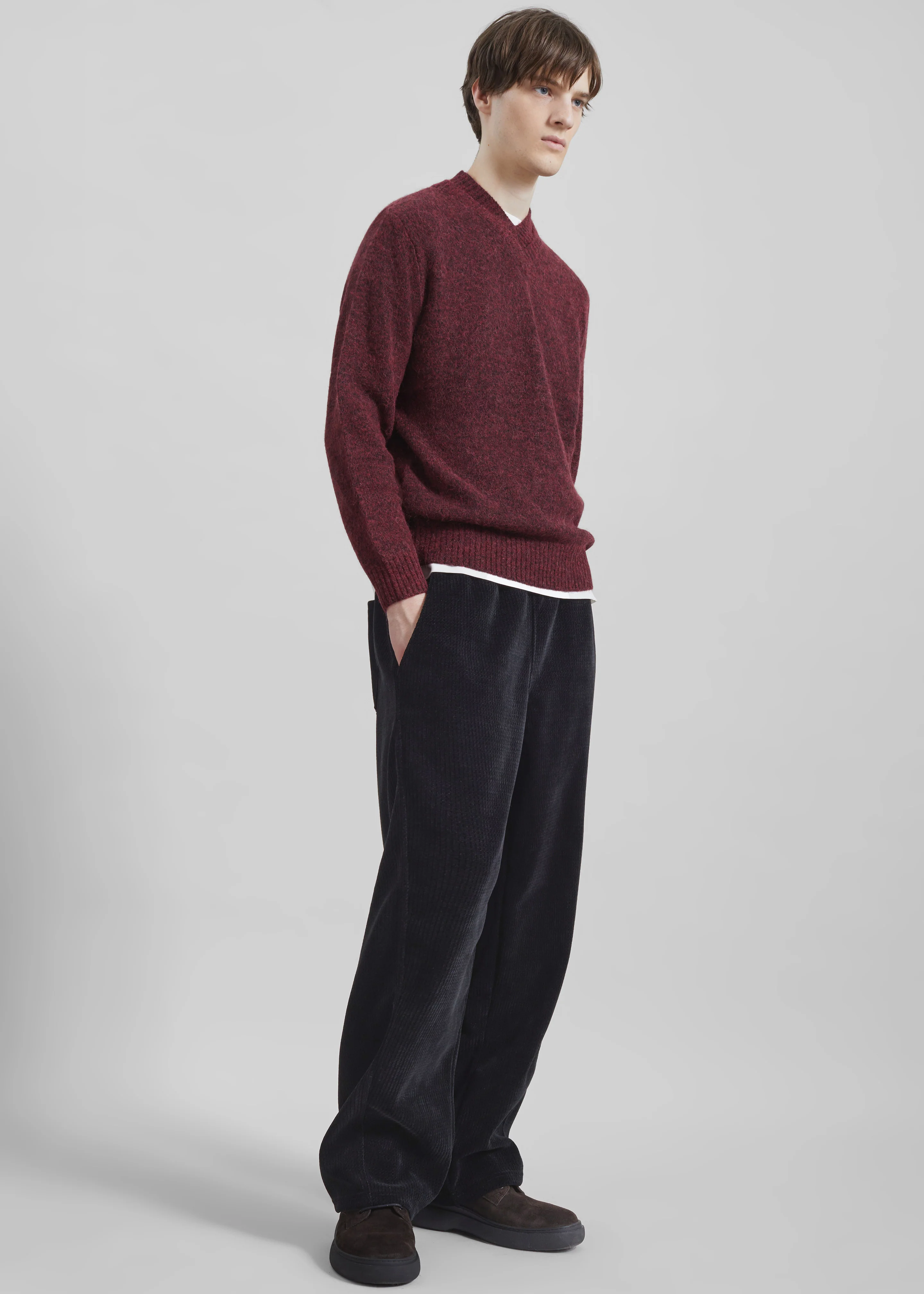 Renzo Velvet Pants - Black - Image 5