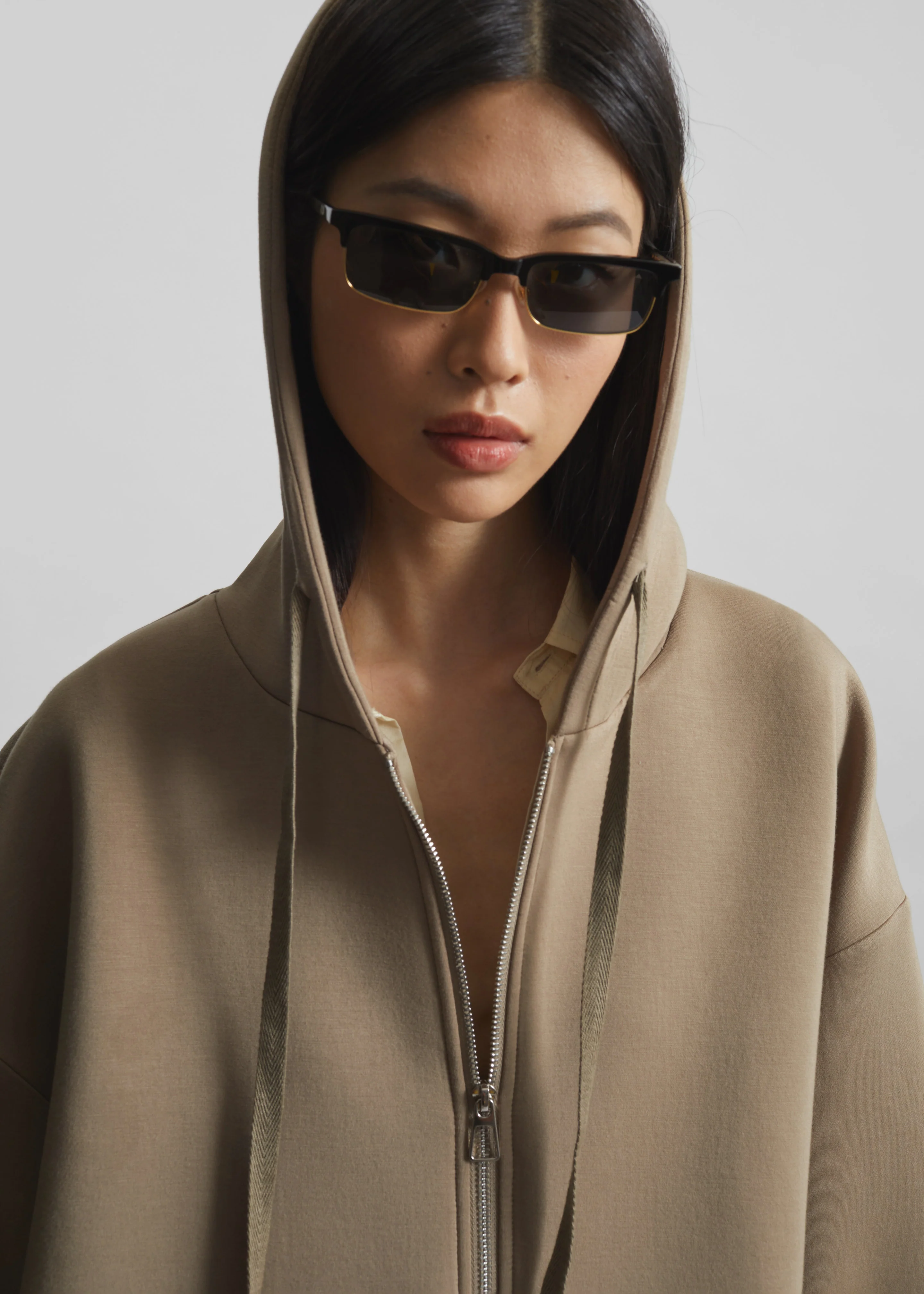 Rian Oversized Hoodie - Camel - Image 4