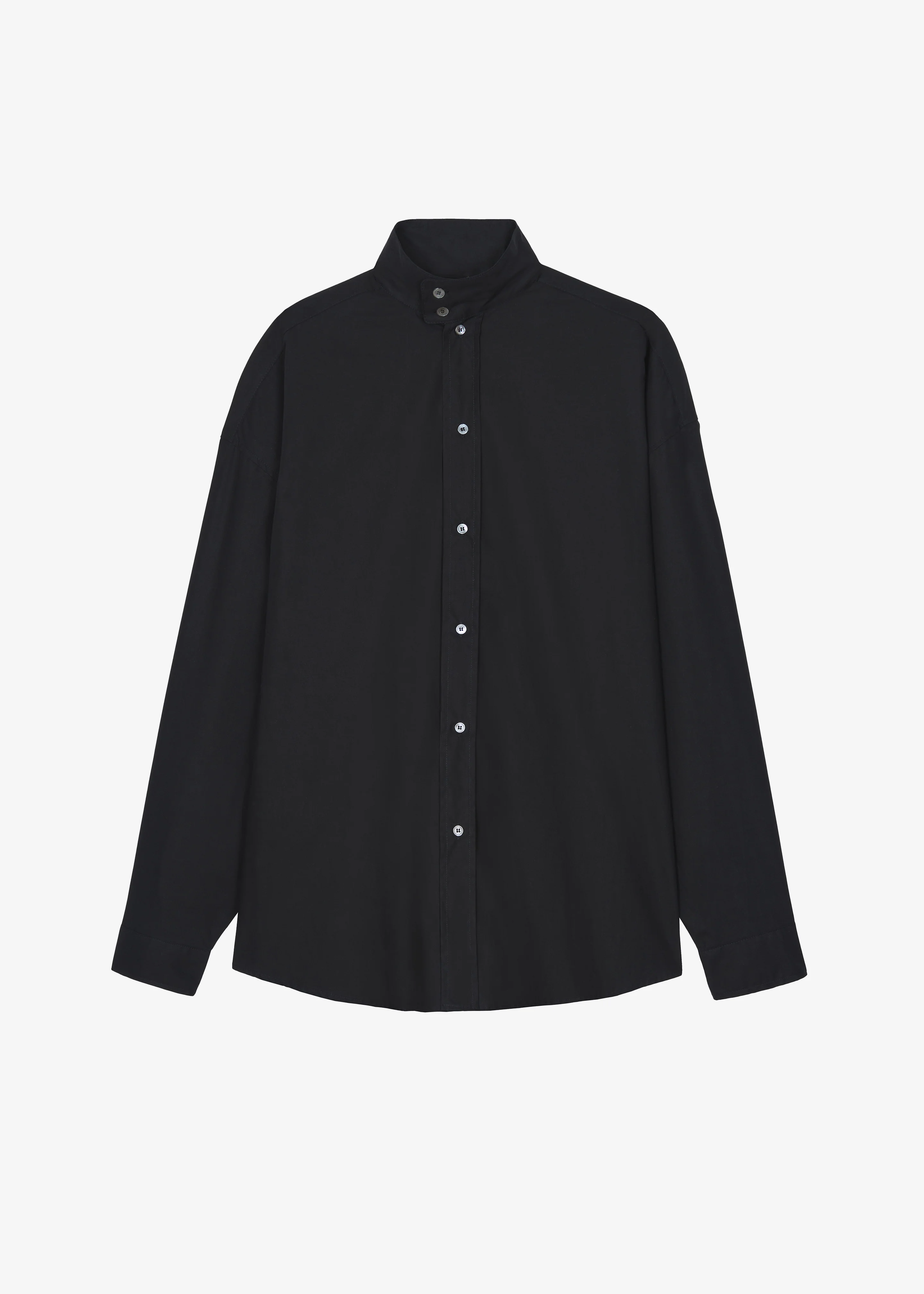 Riken Oversized Shirt - Black - Image 8