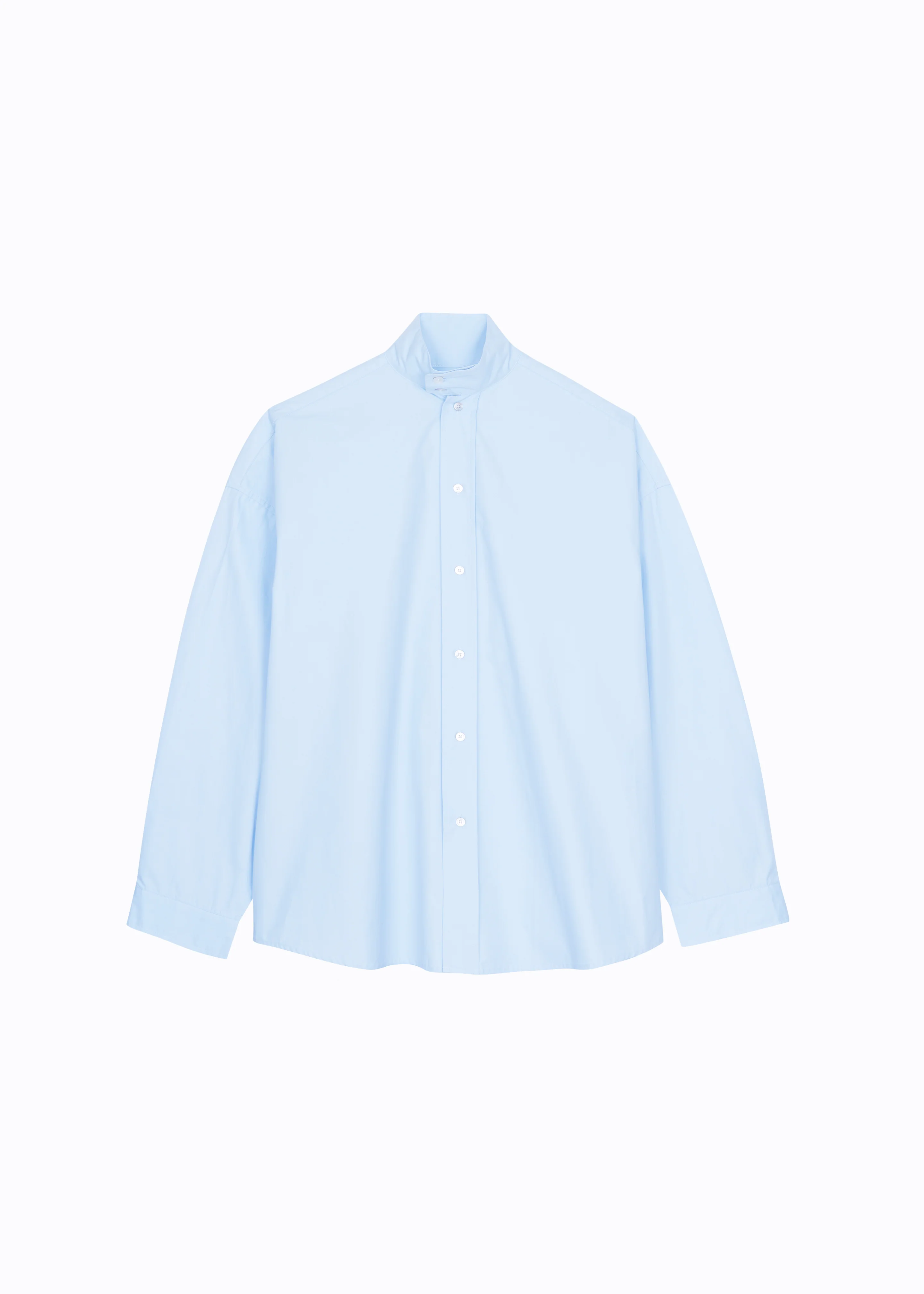 Riken Oversized Shirt - Sky Blue - Image 13