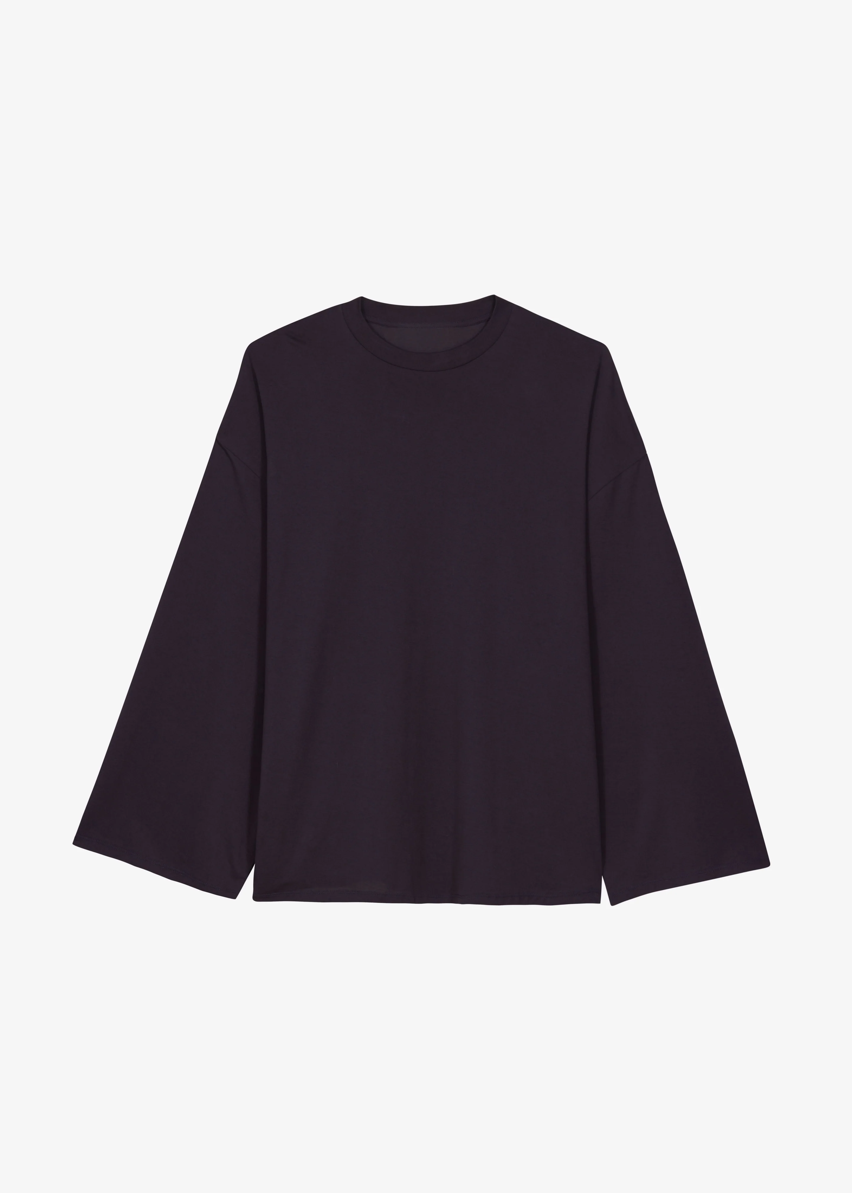 Rio Oversized Sleeve Tee - Dark Plum - Image 8
