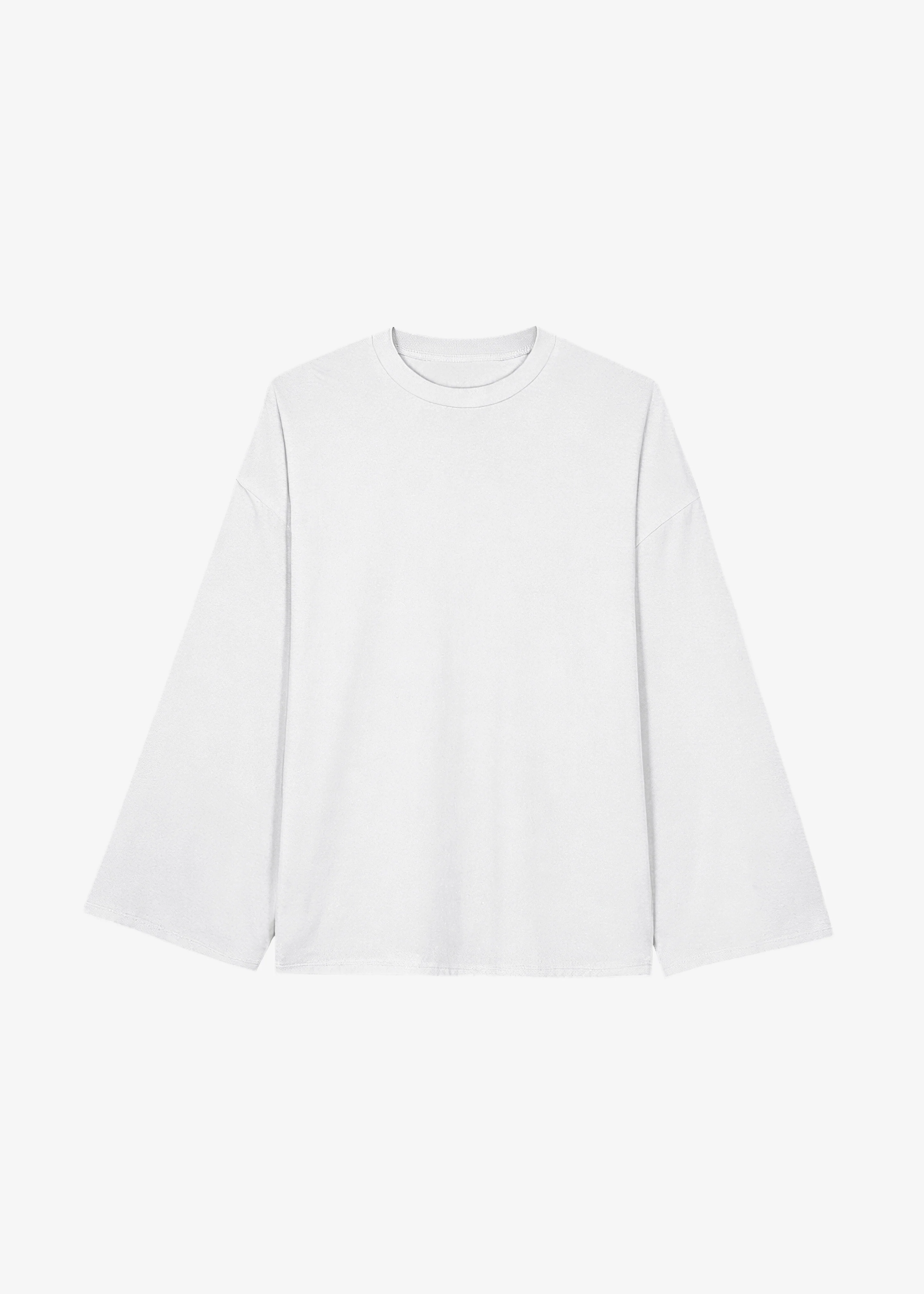 Rio Oversized Sleeve Tee - White - Image 8