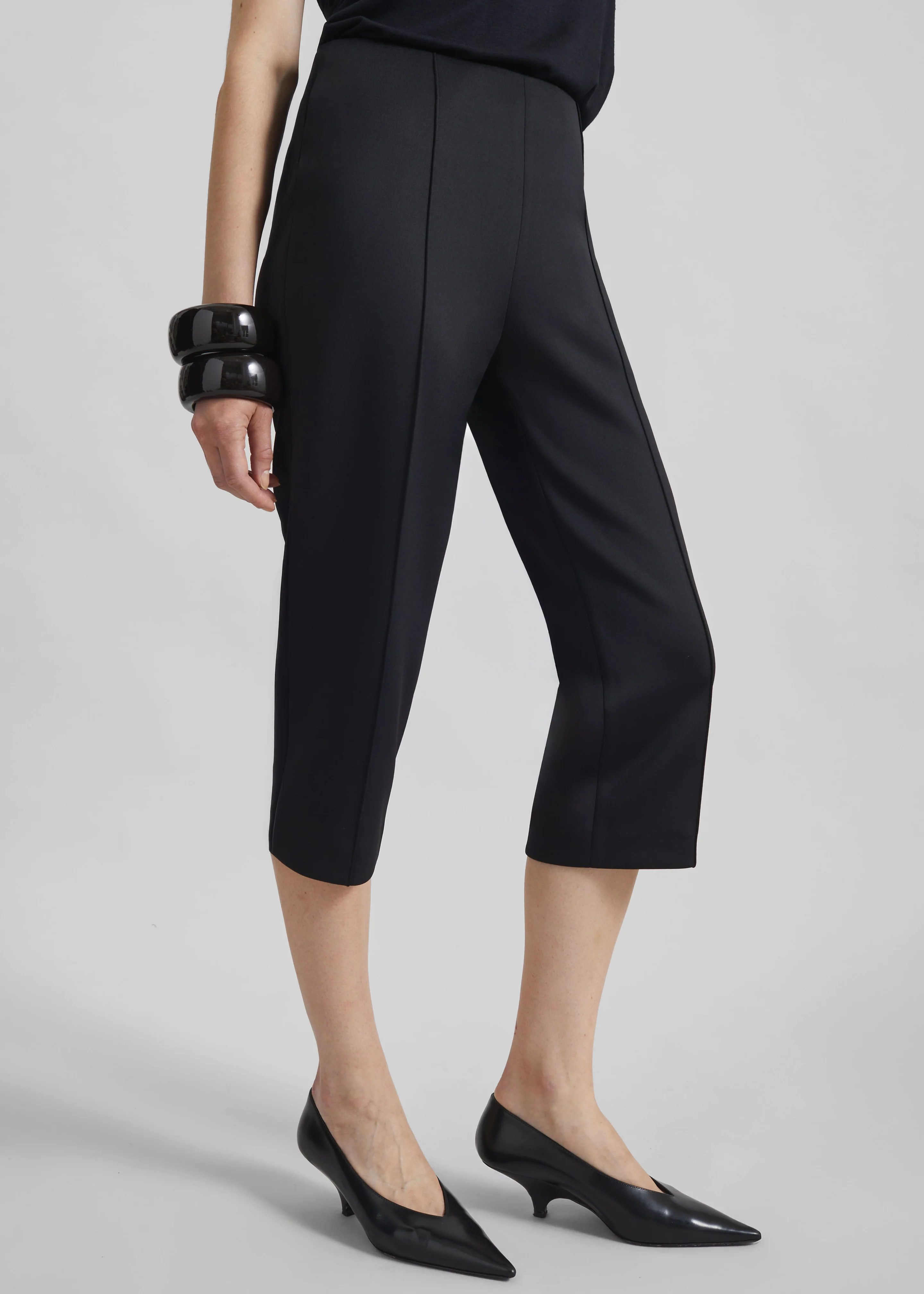 Rivoli Capri Pants - Black - Image 6