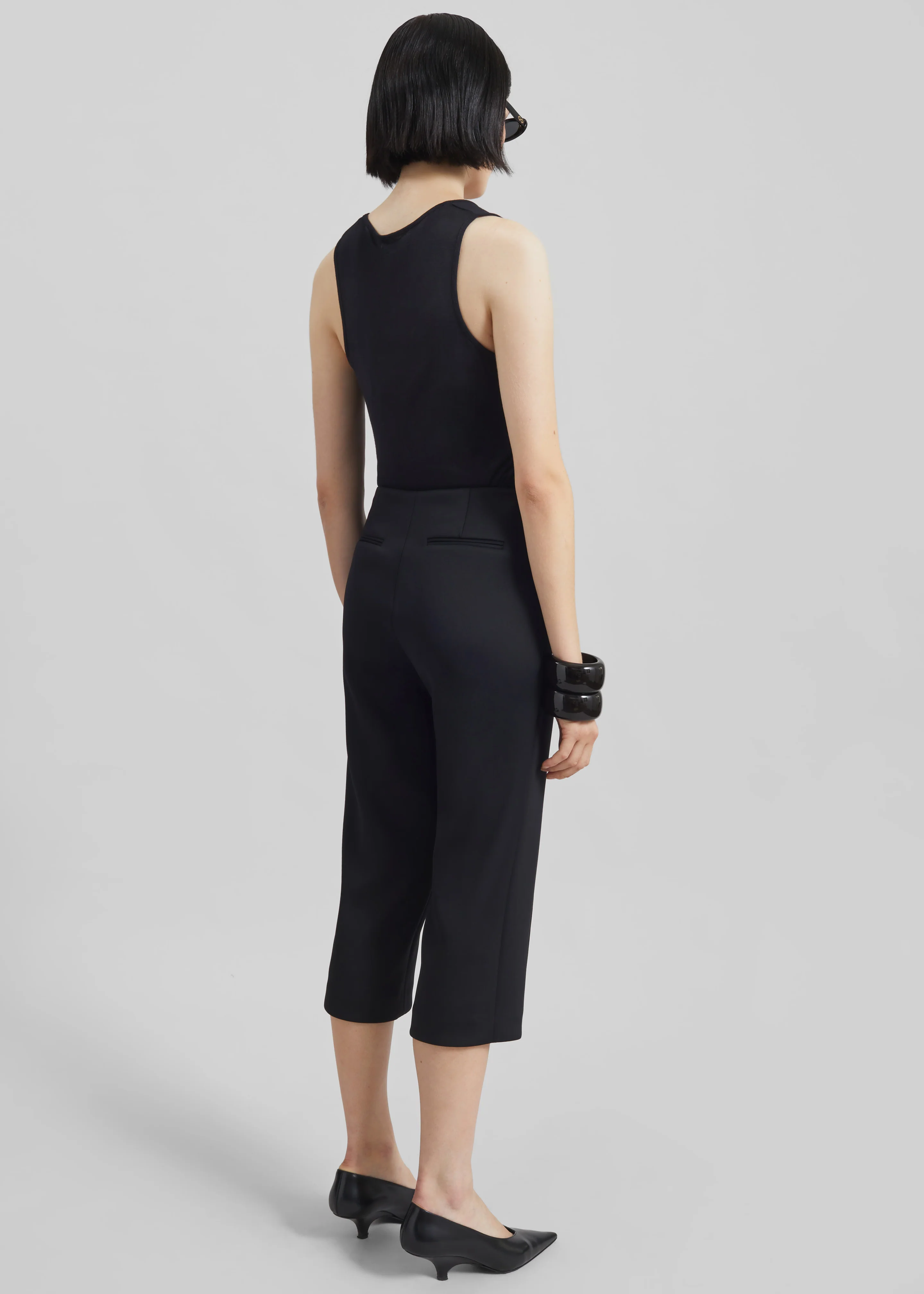 Rivoli Capri Pants - Black - Image 8