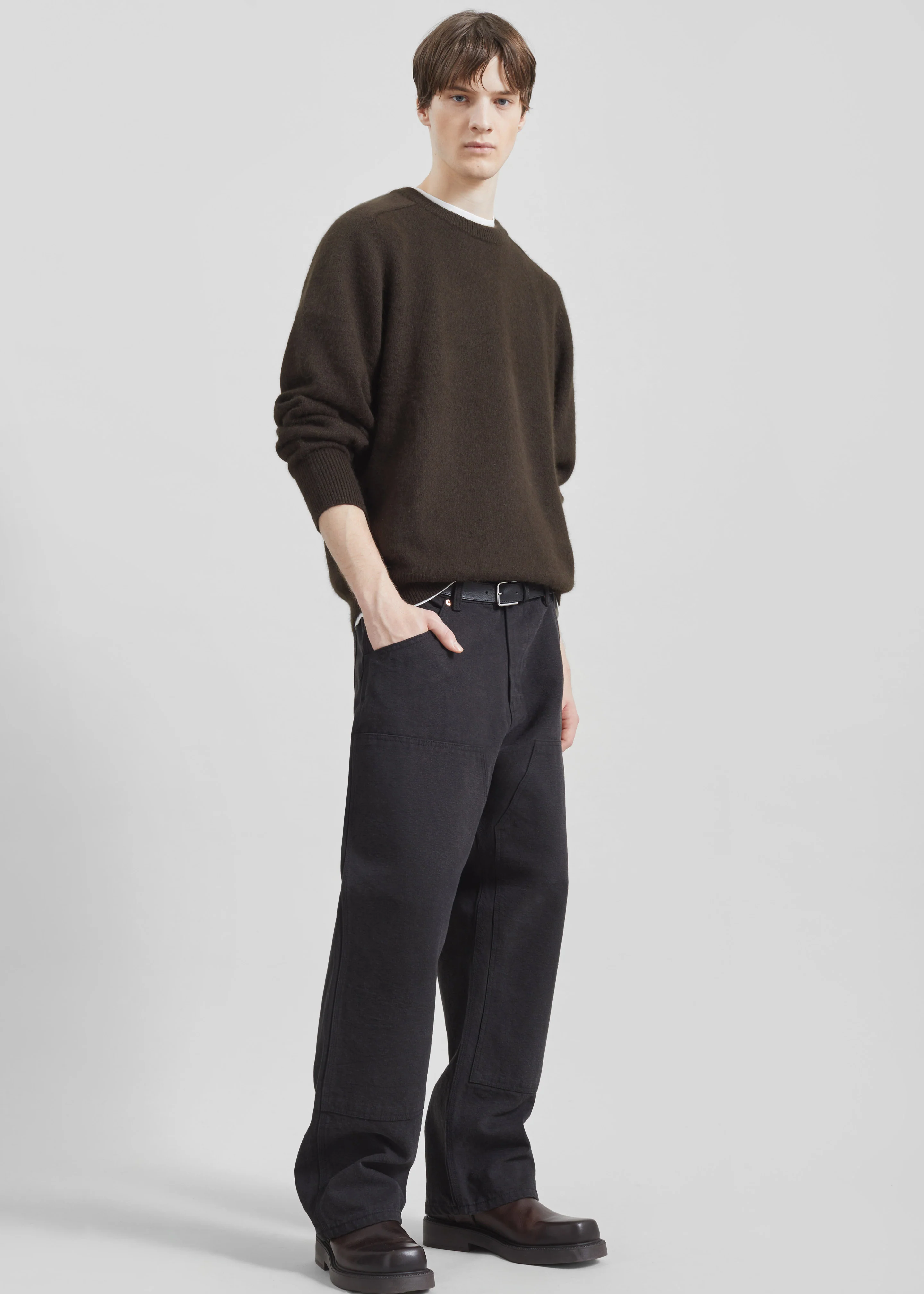 Sahil Wide Jeans - Black - Image 2
