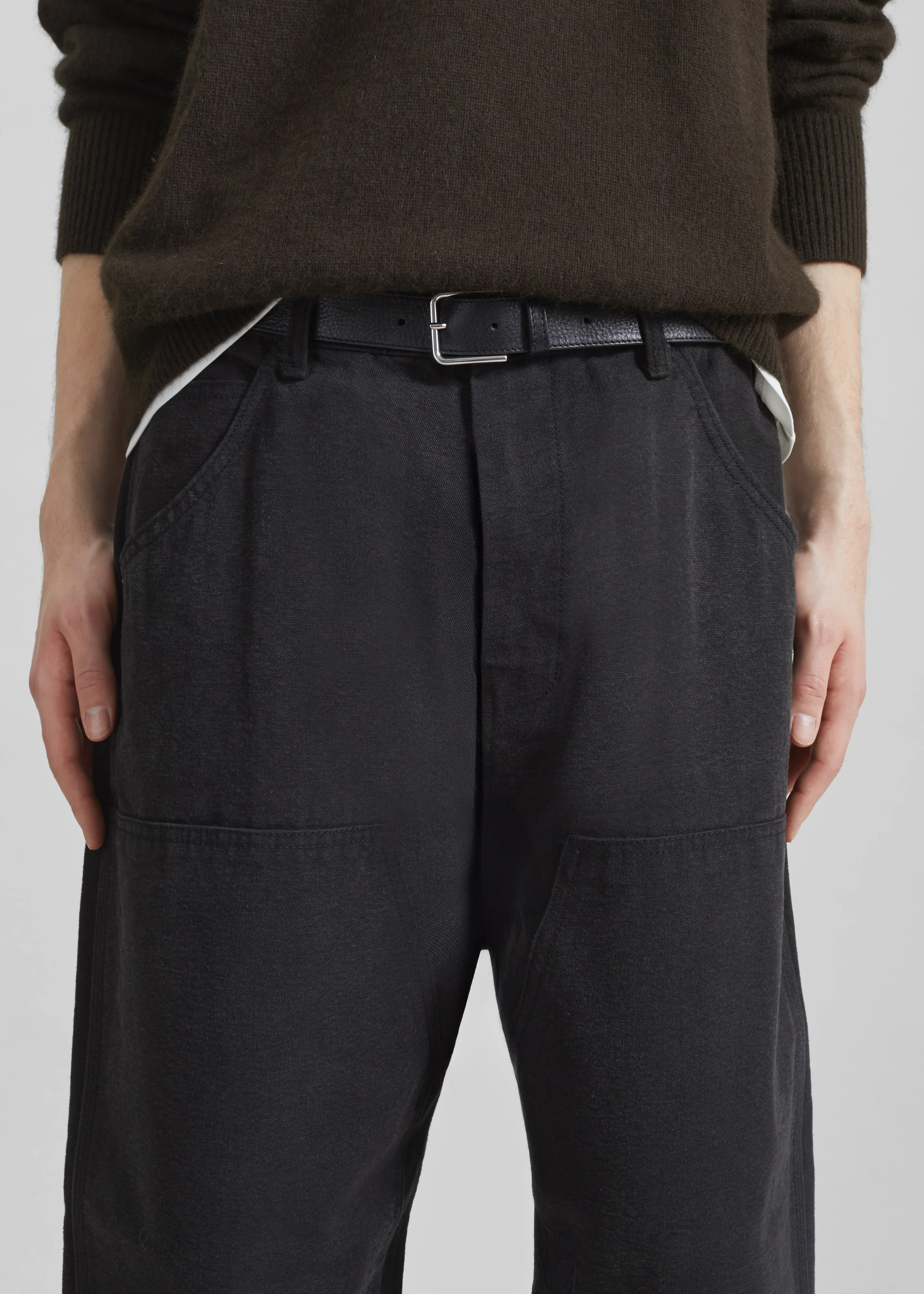 Sahil Wide Jeans - Black - Image 3