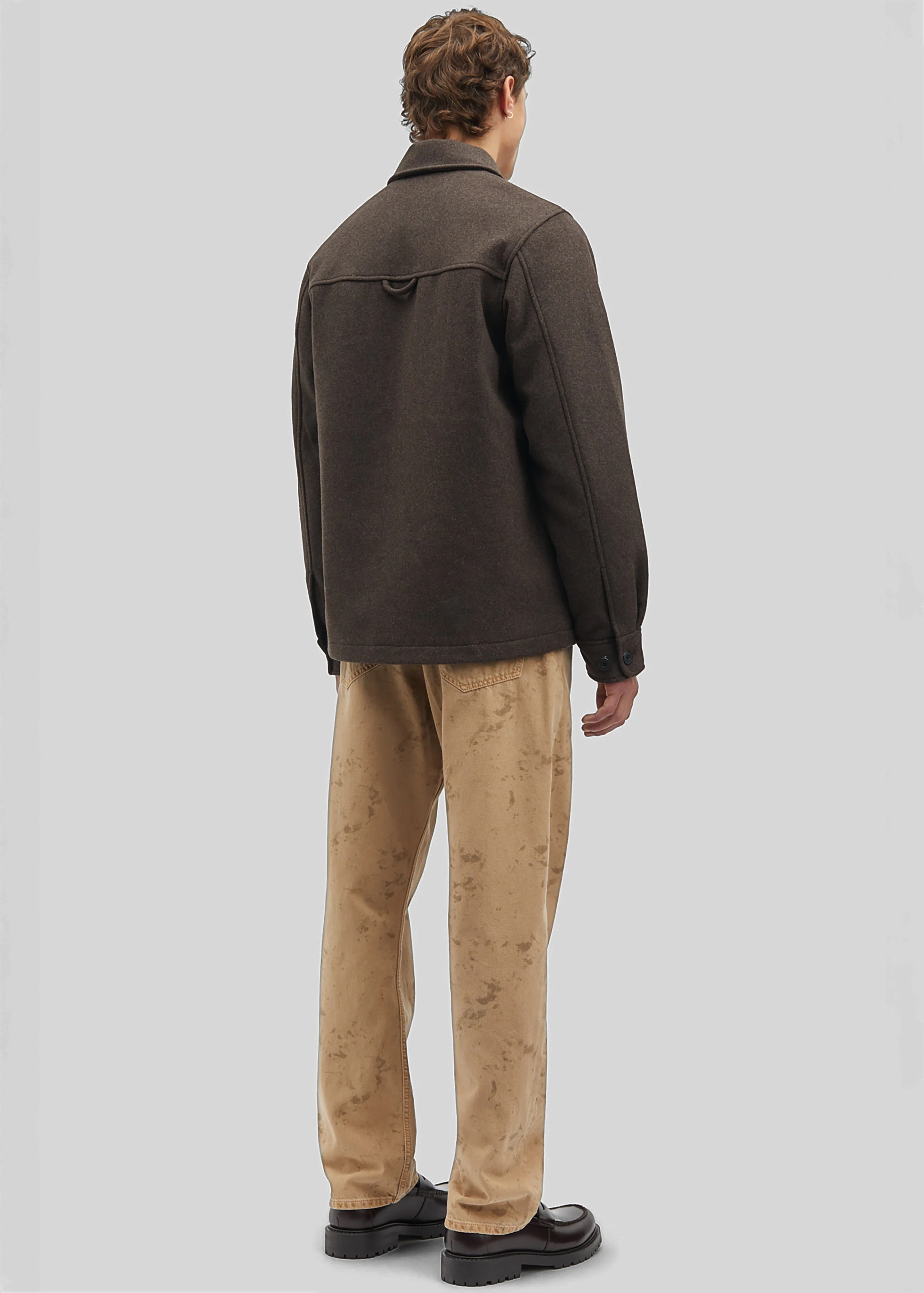 Samsøe Samsøe Pally Shirt Jacket - Chocolate Torte - Image 8