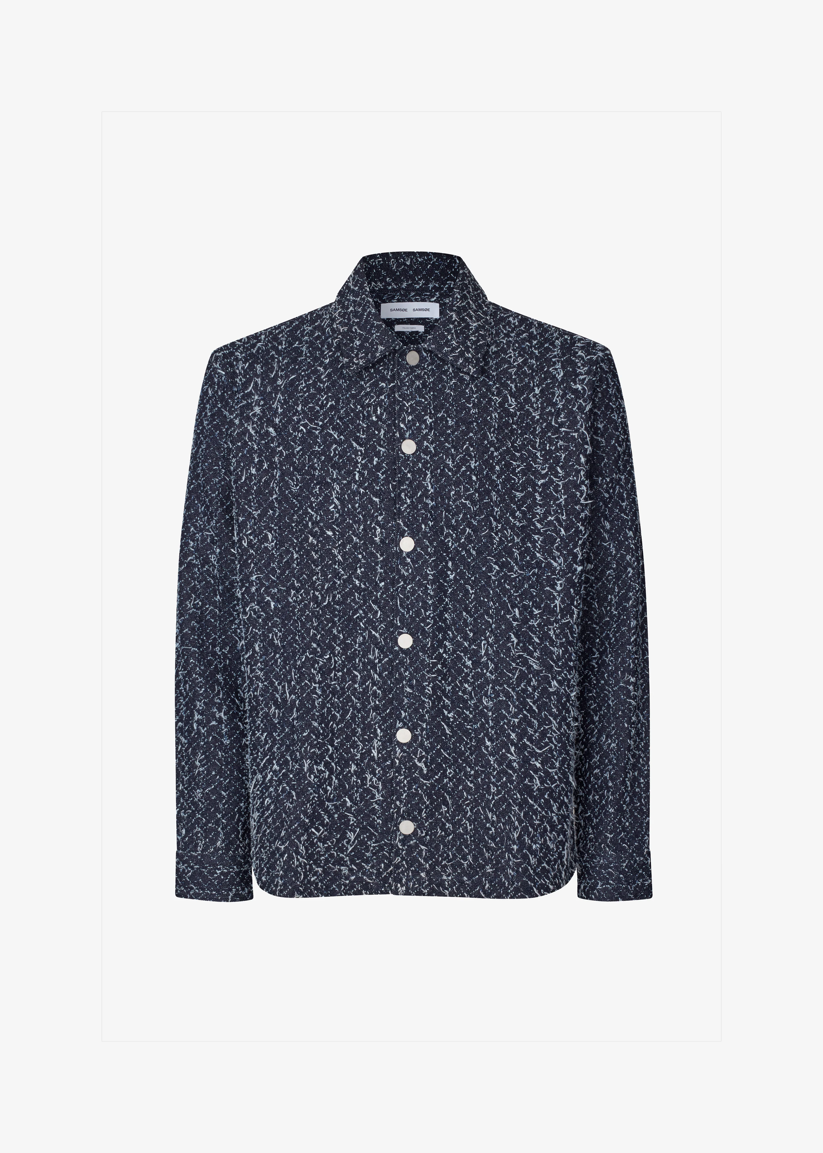 Samsøe Samsøe Sacastor X Overshirt - Indigo Floss - Image 6