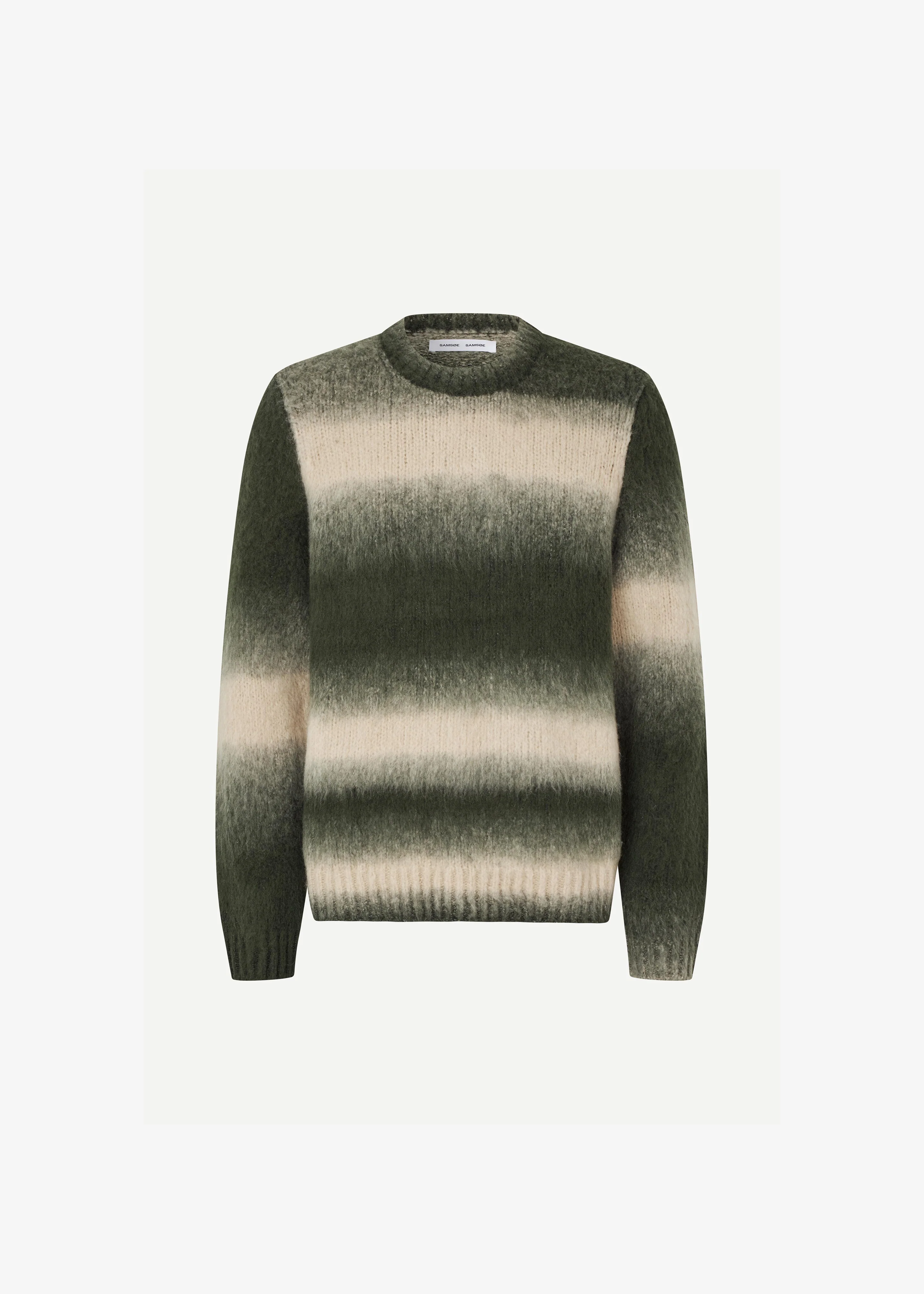 Samsøe Samsøe Safabio Sweater - Ombre Gray Stripes - Image 6