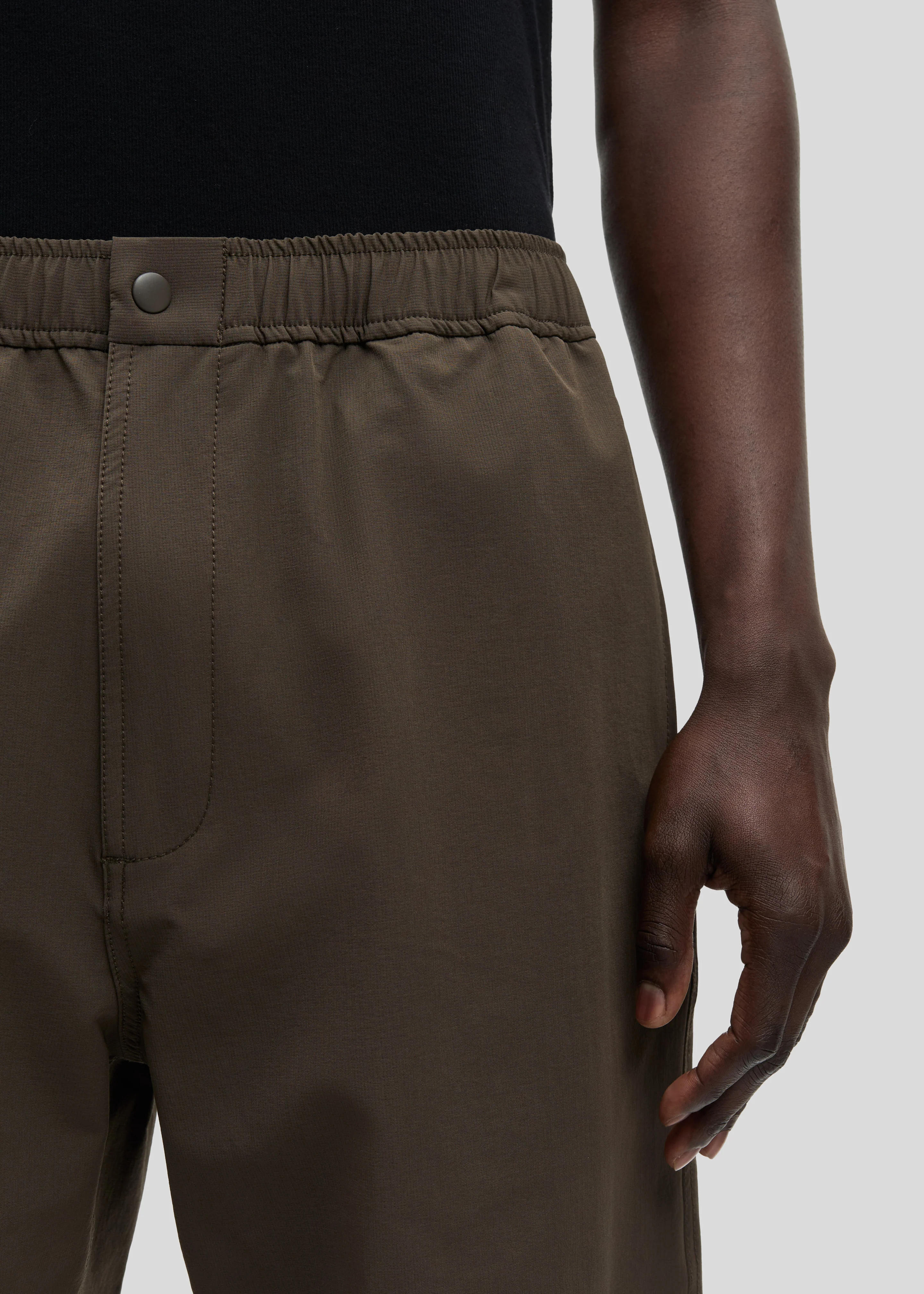 Samsøe Samsøe Sahammel X Shorts - Black Olive - Image 4