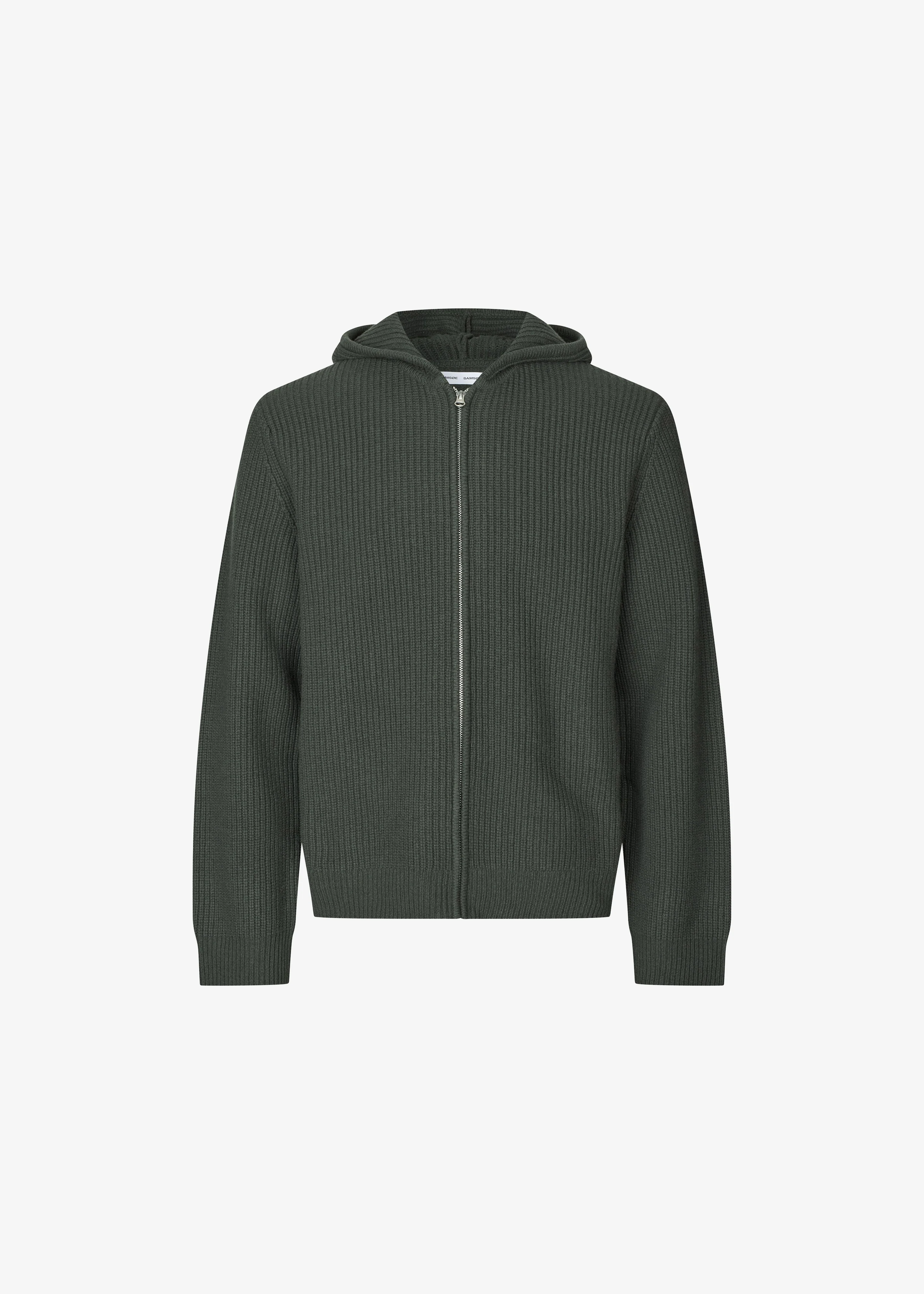 Samsøe Samsøe Saisak Hoodie - Dark Evergreen - Image 7