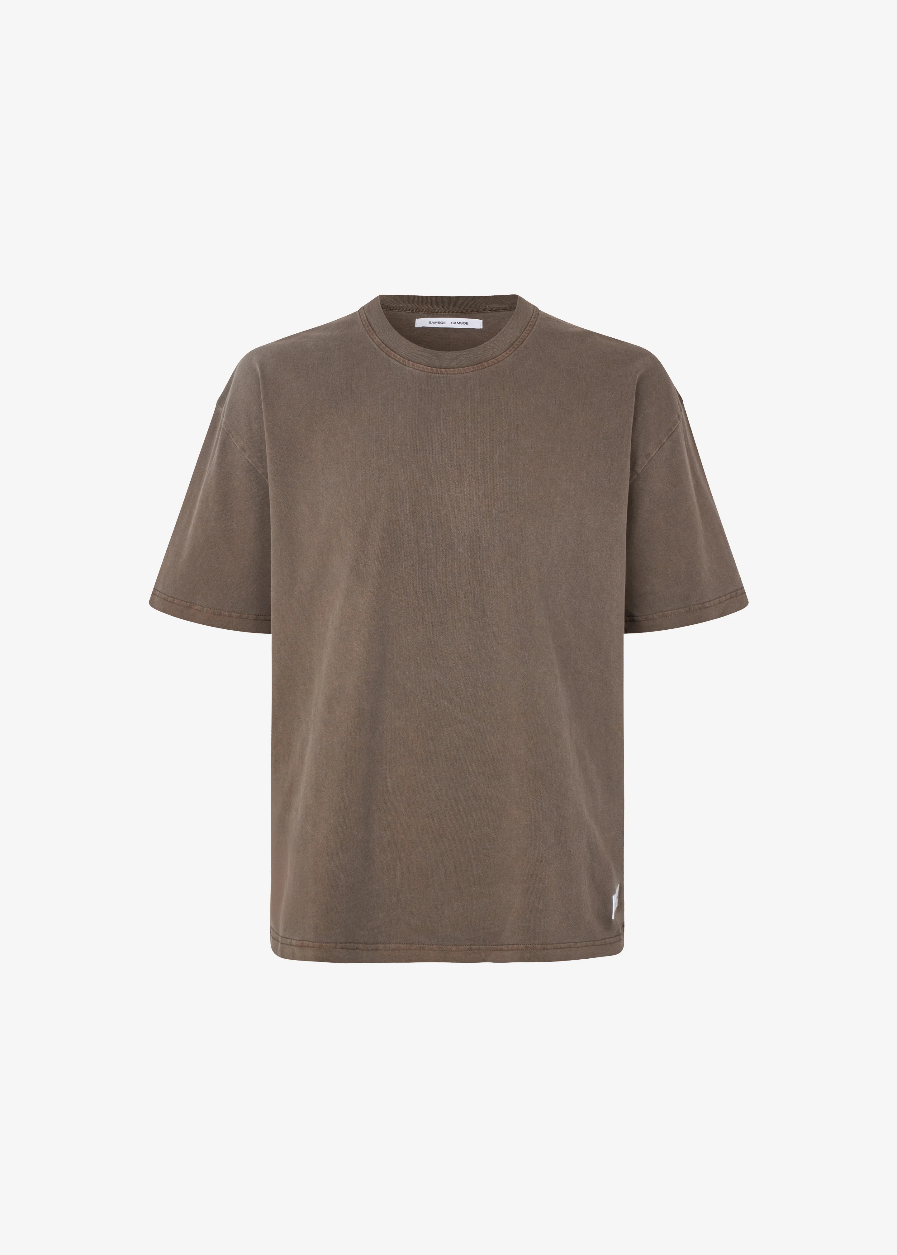 Samsøe Samsøe Sapigment T-Shirt - Turkish Coffee - Image 6