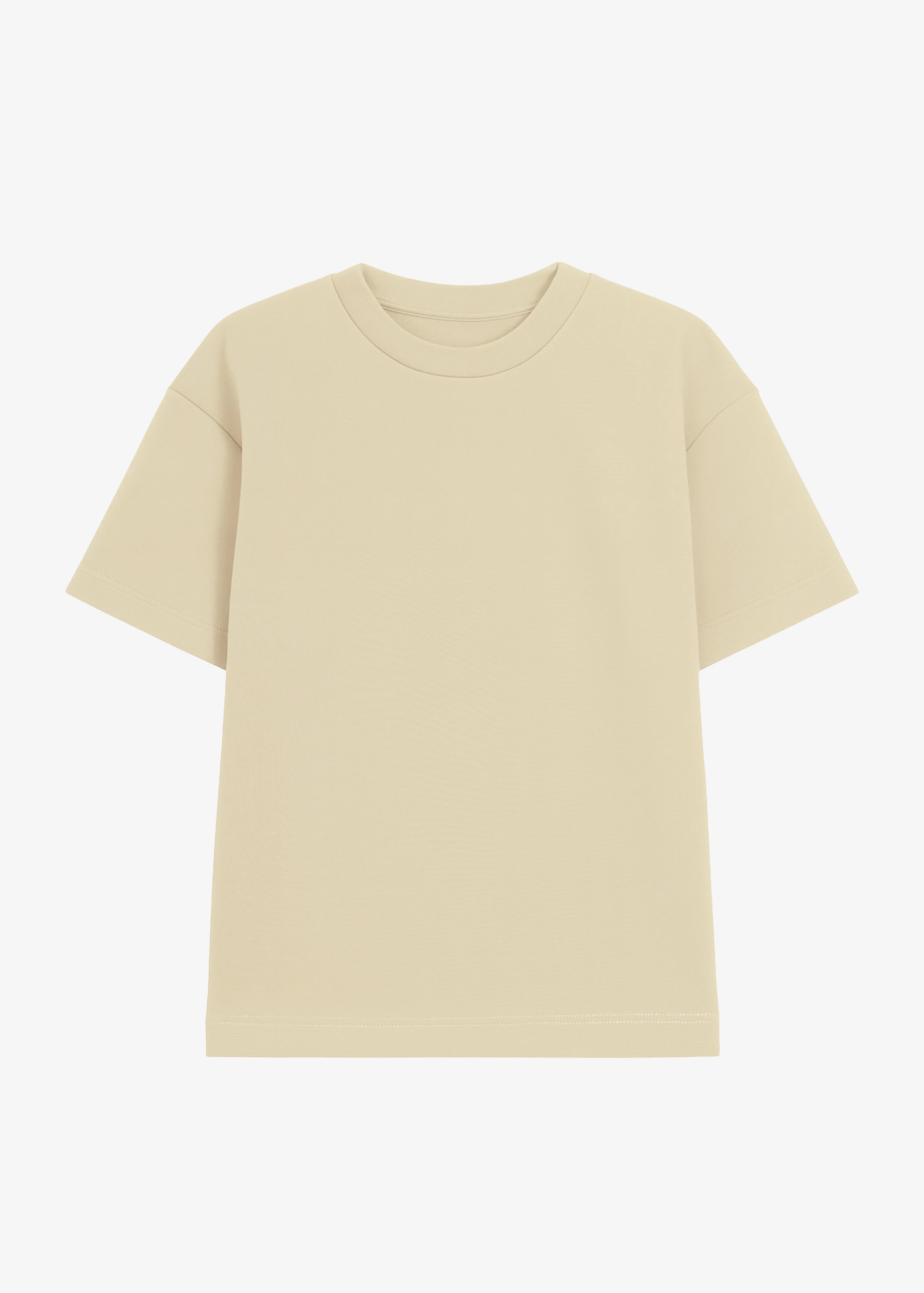 Scoob Boxy T-Shirt - Beige - Image 7