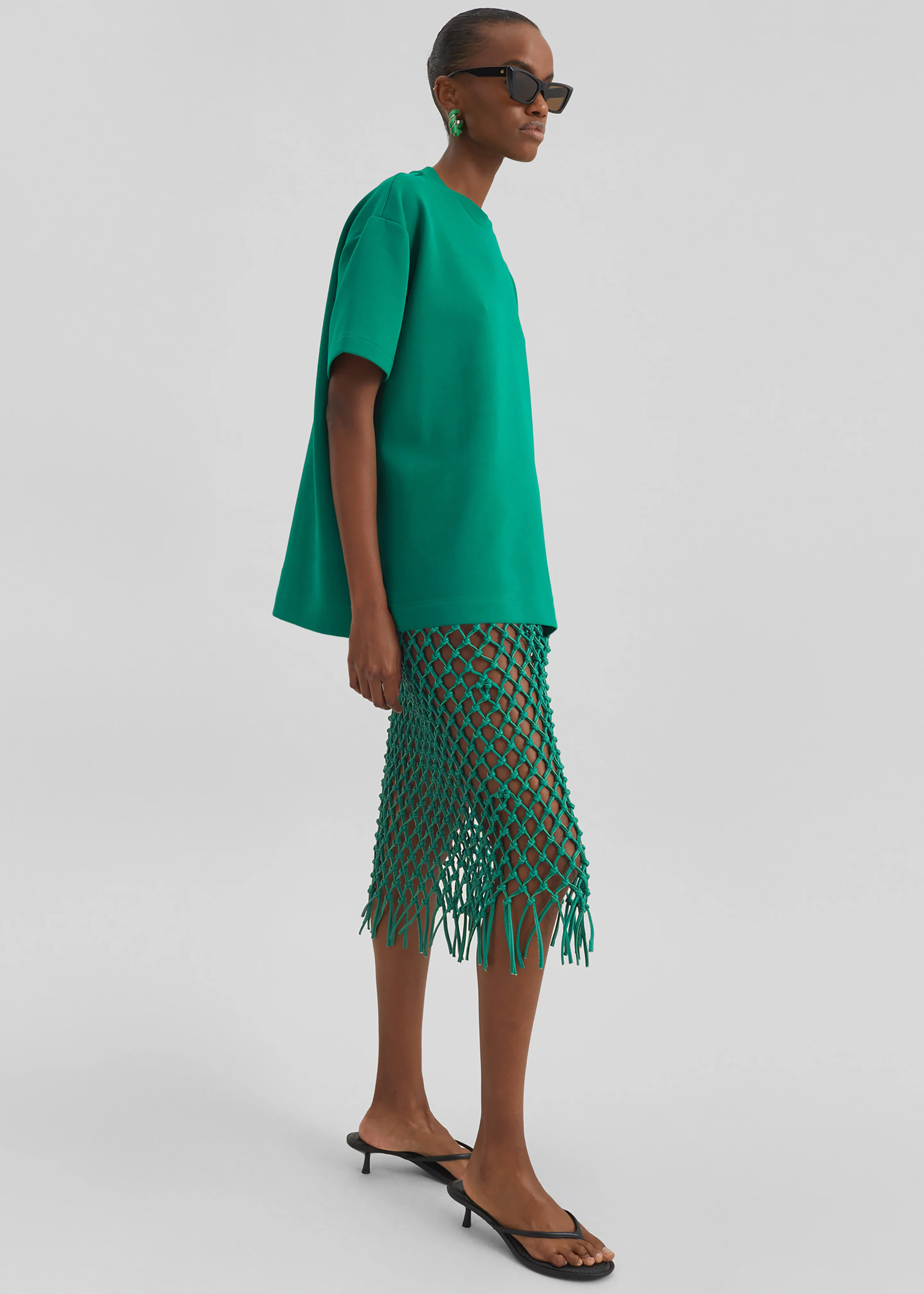 Scoob Boxy T-Shirt - Emerald - Image 5