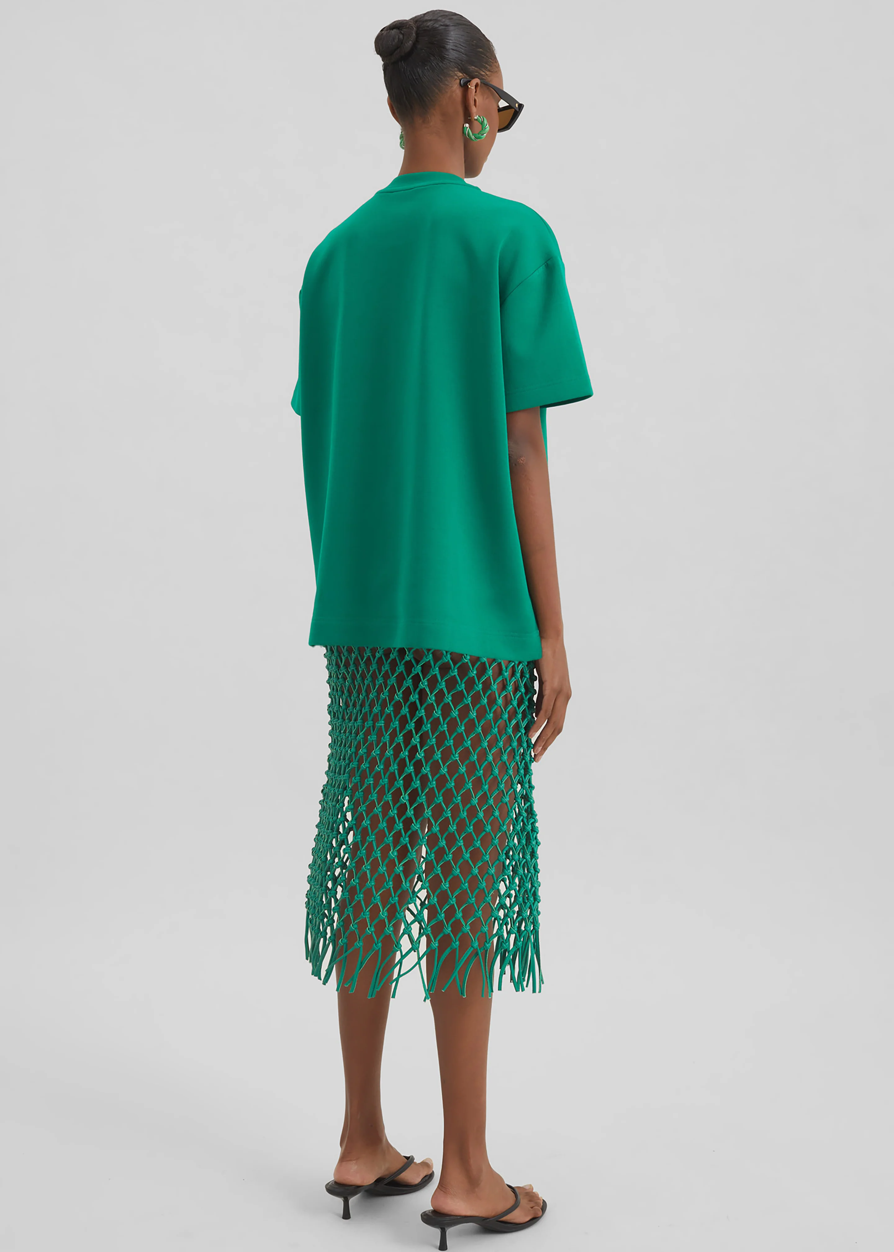 Scoob Boxy T-Shirt - Emerald - Image 7