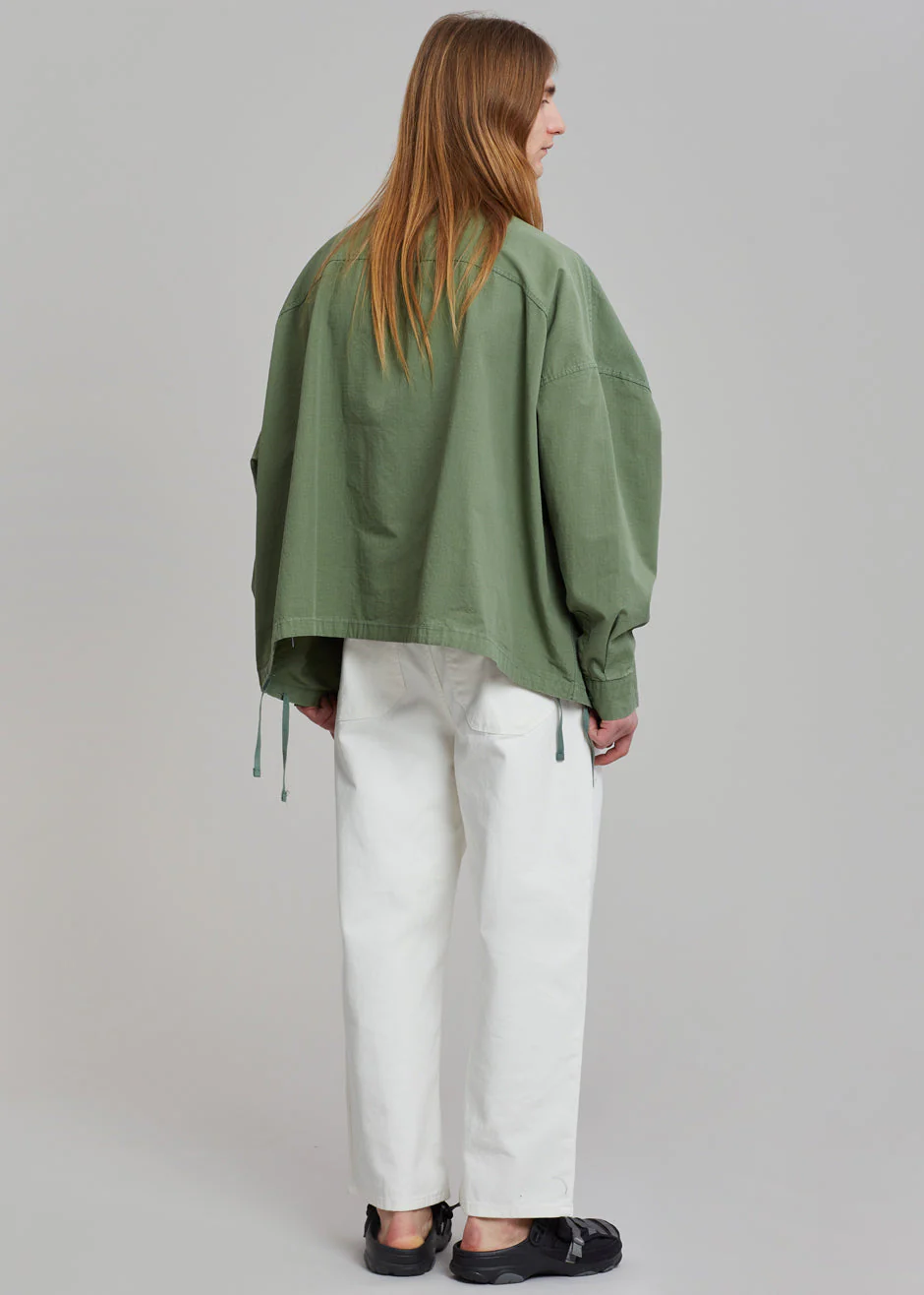 Seb Cargo Shirt - Army Green - Image 16