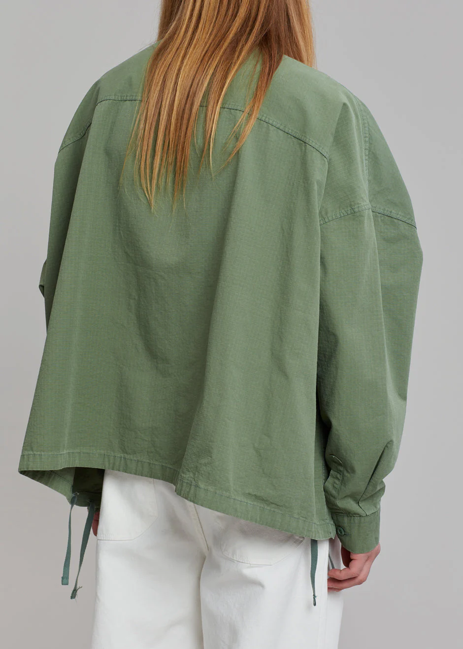 Seb Cargo Shirt - Army Green - Image 17