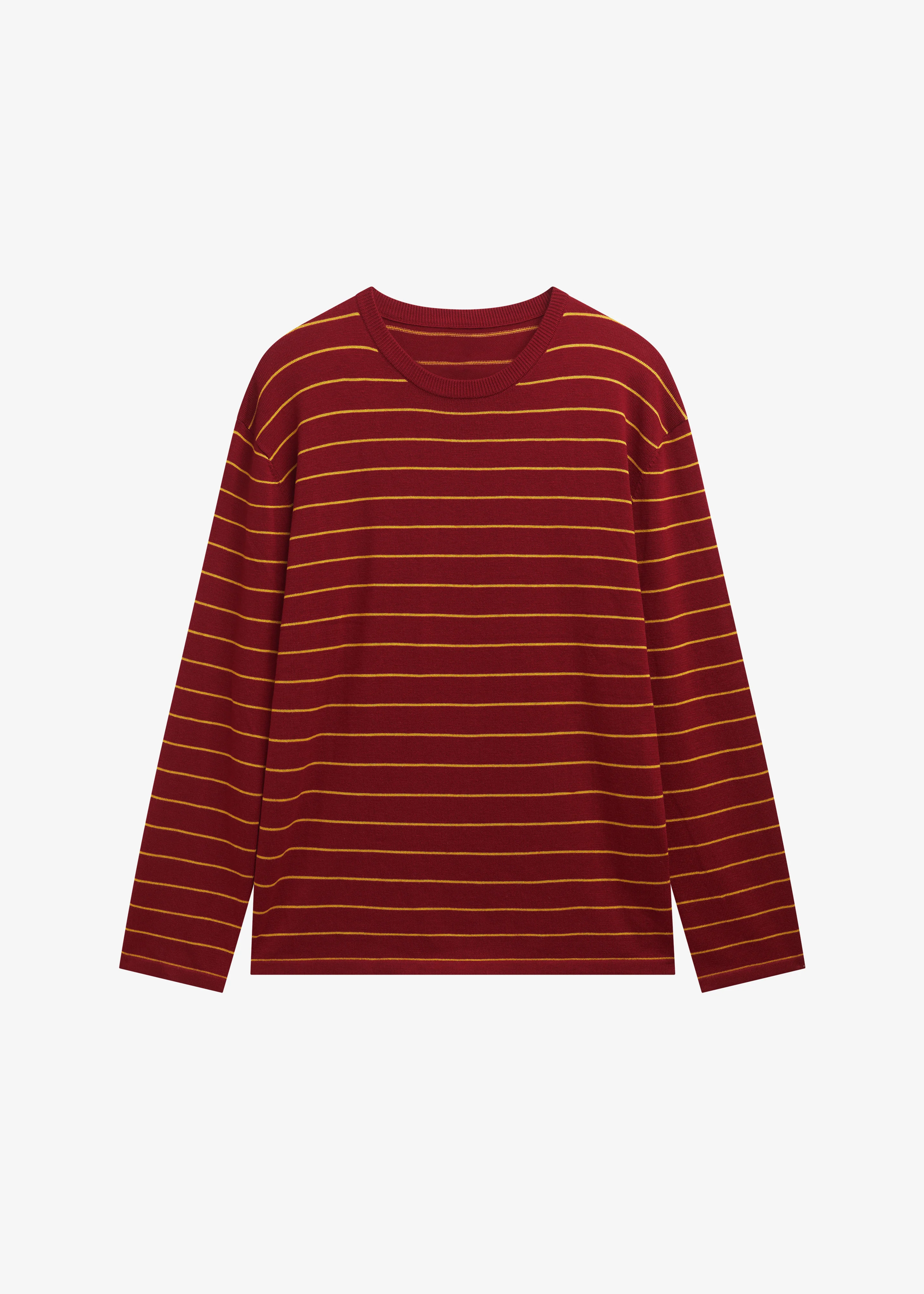 Sena Knit Pullover - Red/Yellow Stripe - Image 9