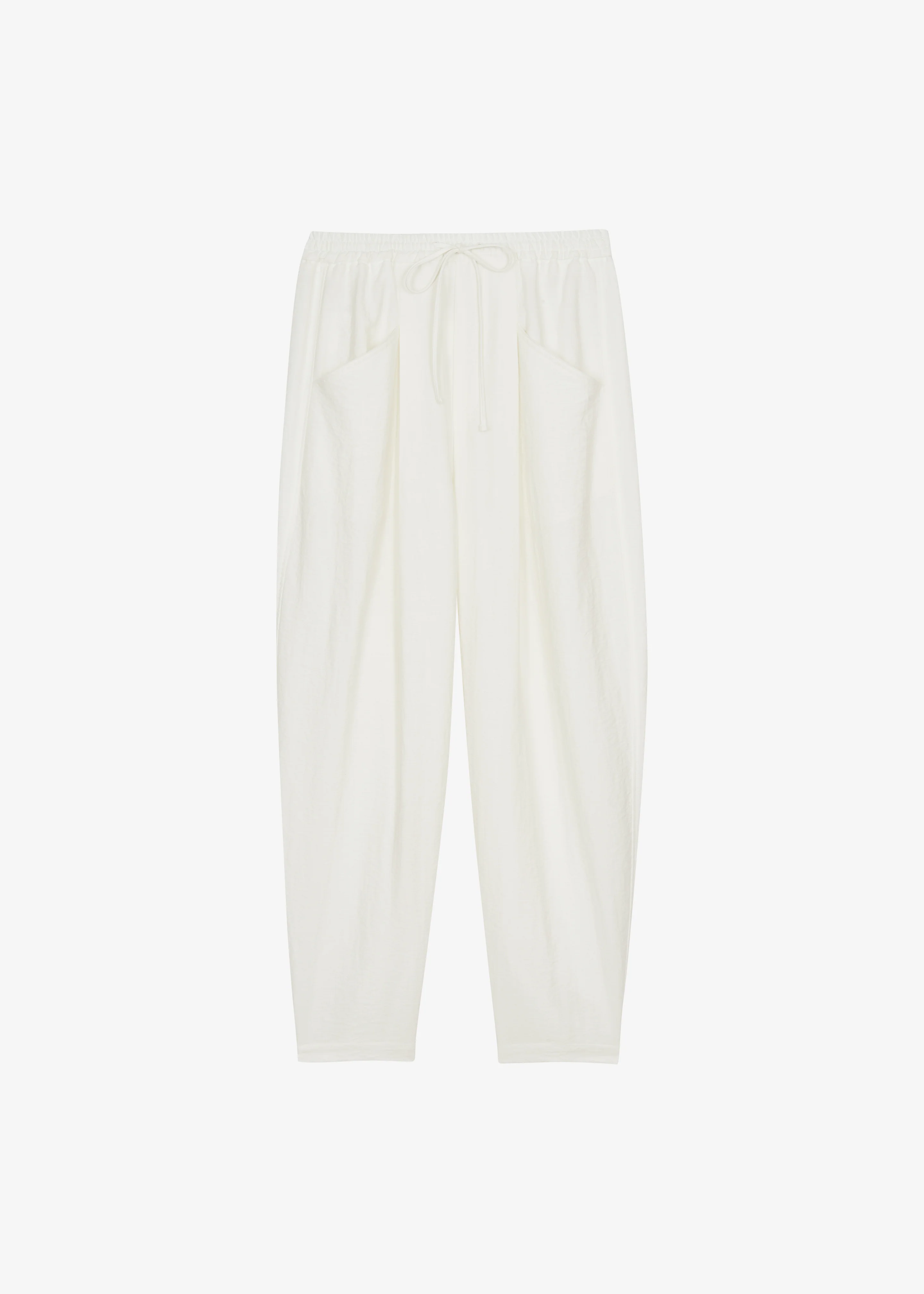Senart Barrel Leg Pants - Ivory - Image 7