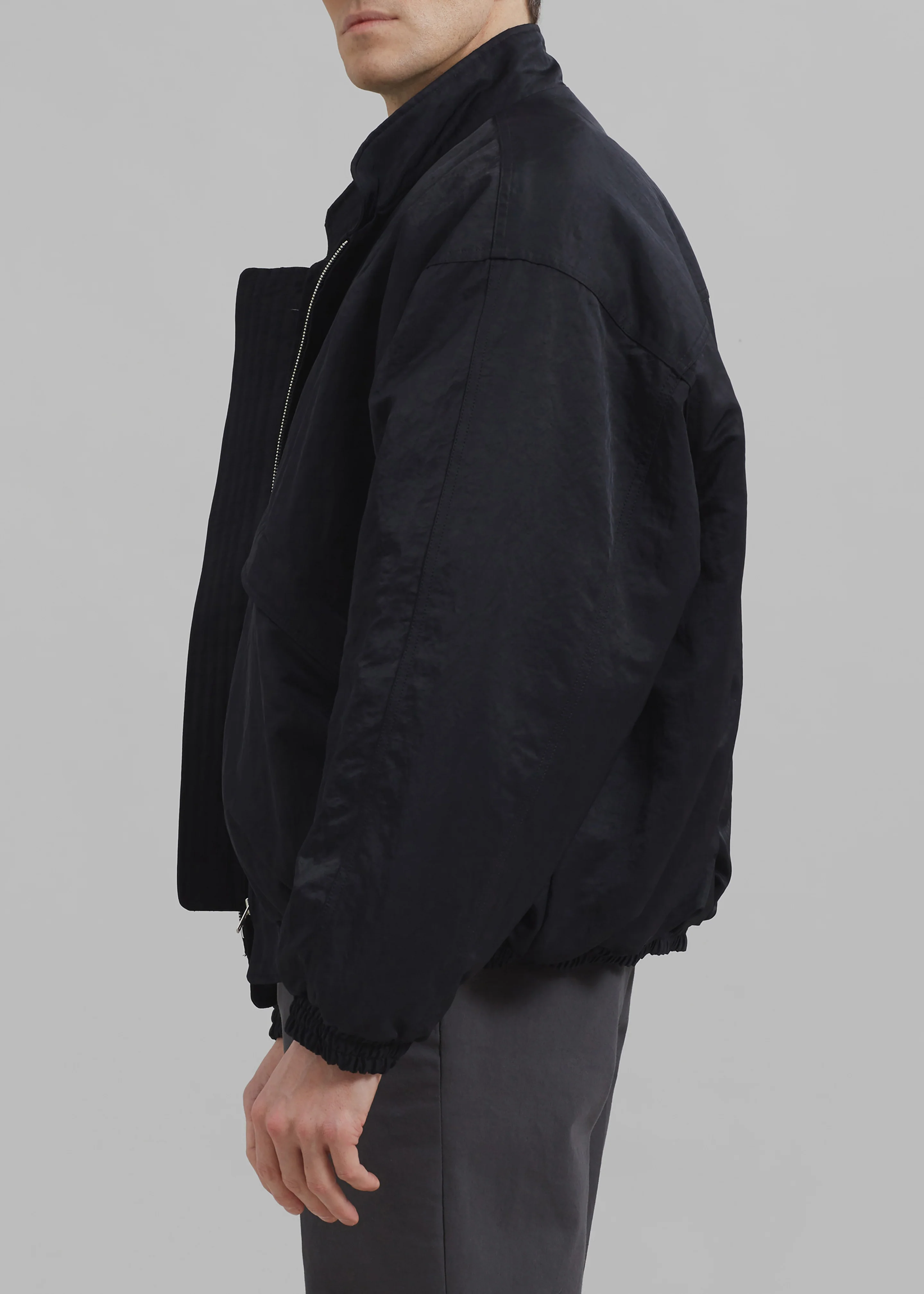 Seth Oversized Jacket - Black - Image 4