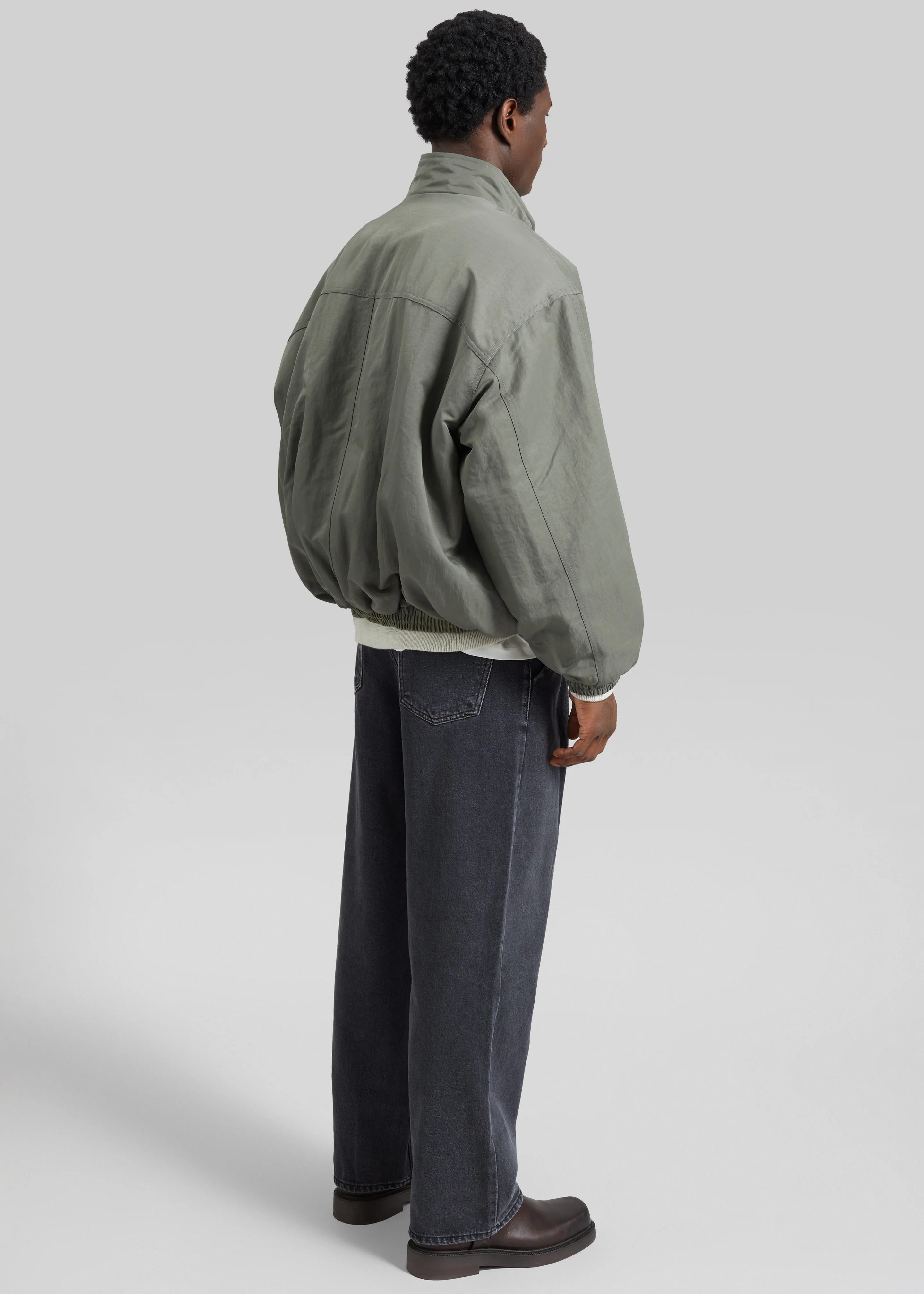 Seth Oversized Jacket - Khaki - Image 13