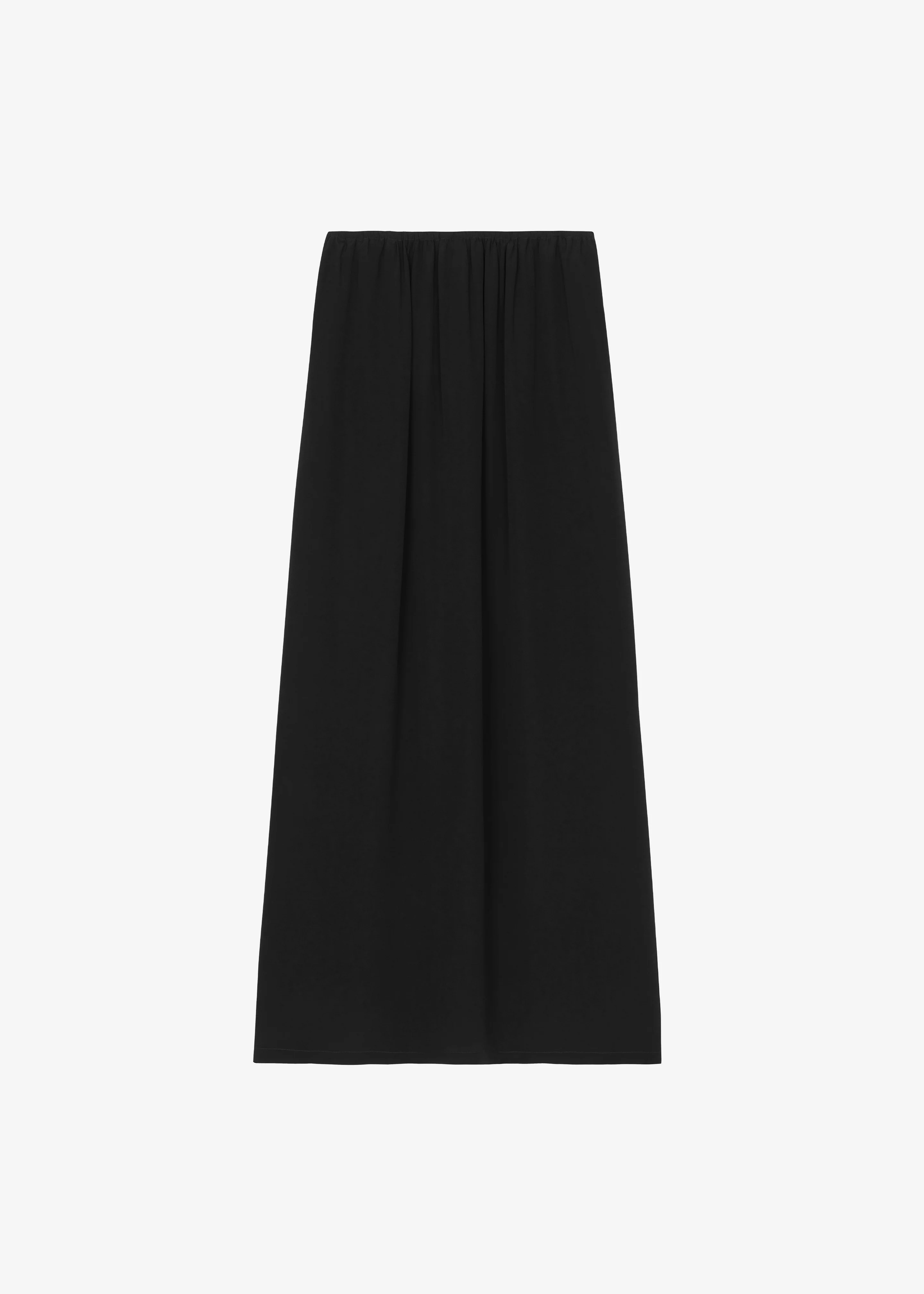 Sibena Silk Maxi Skirt - Black - Image 10