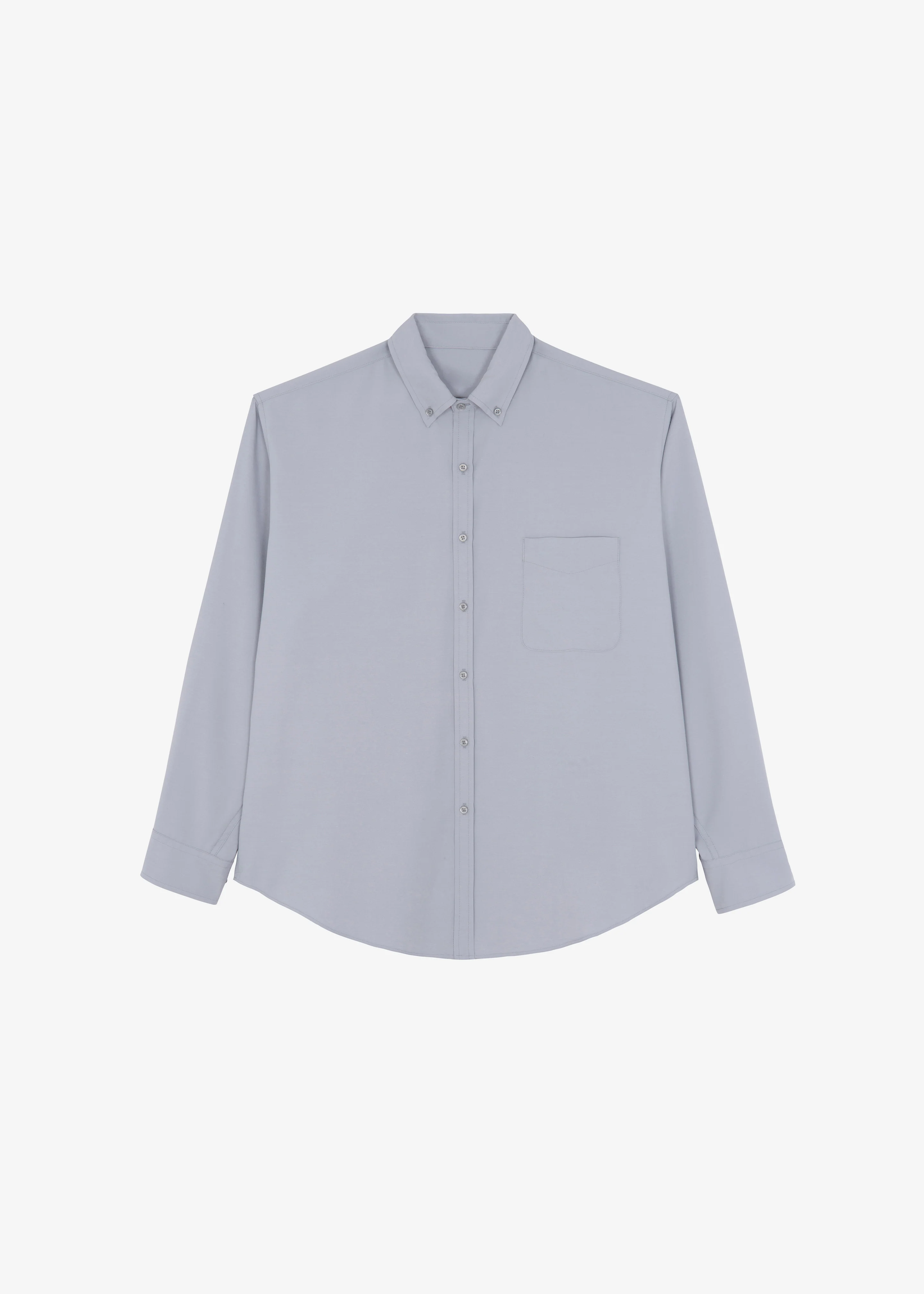 Sinclair Oxford Shirt - Grey - Image 11