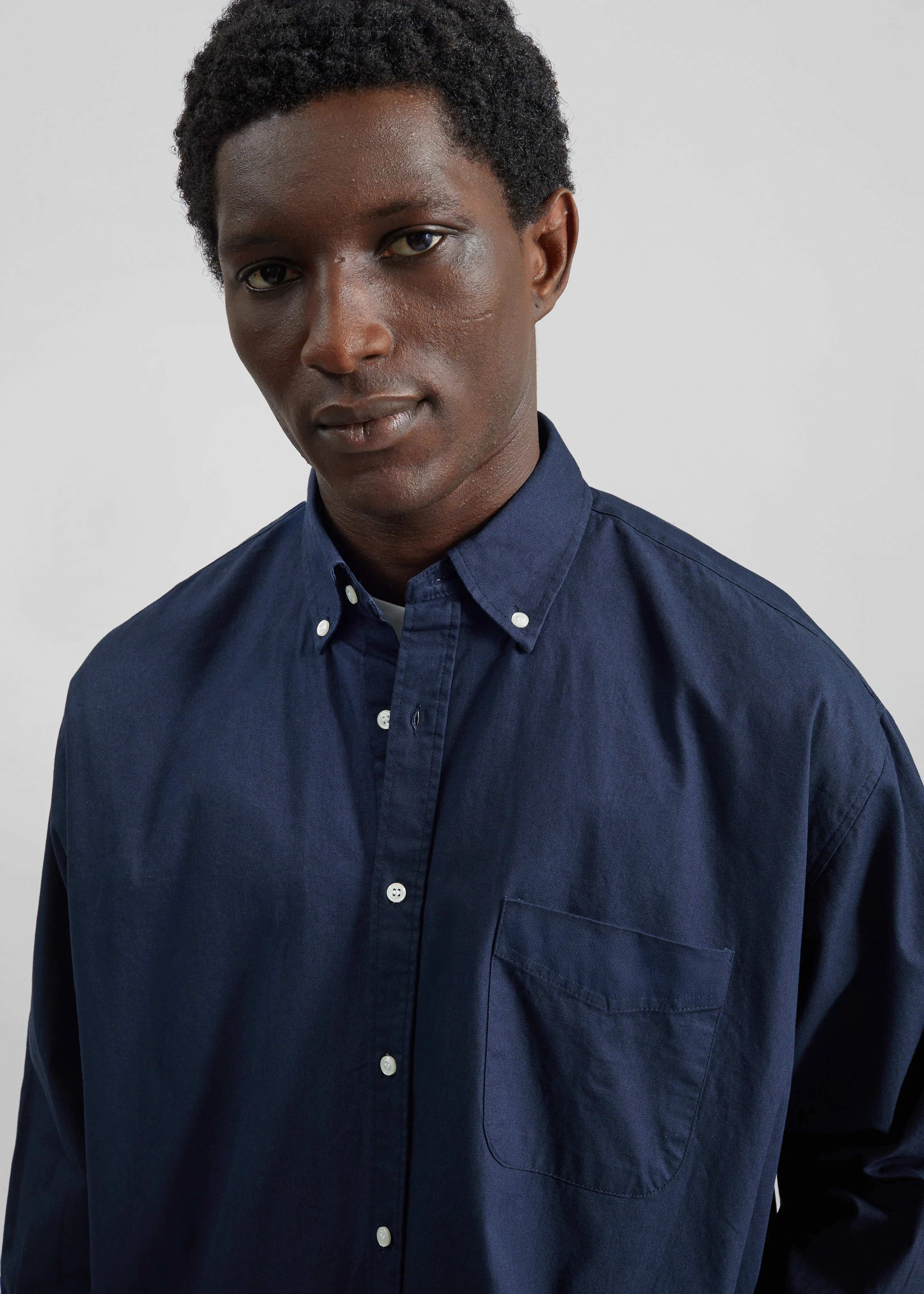 Sinclair Shirt - Navy - Image 3
