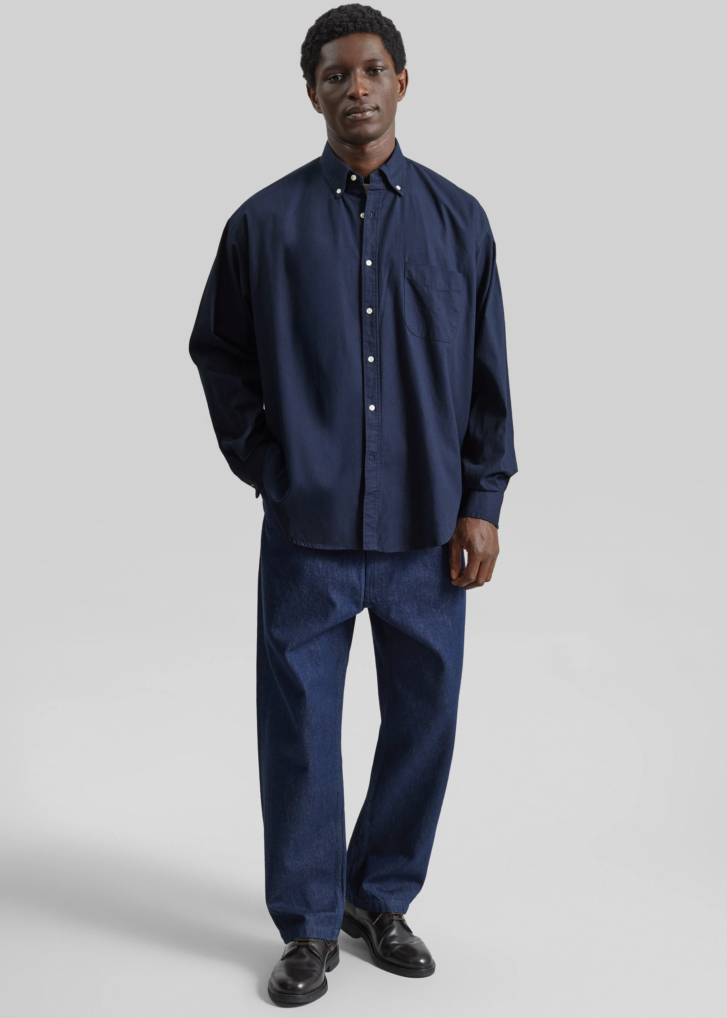 Sinclair Shirt - Navy - Image 4