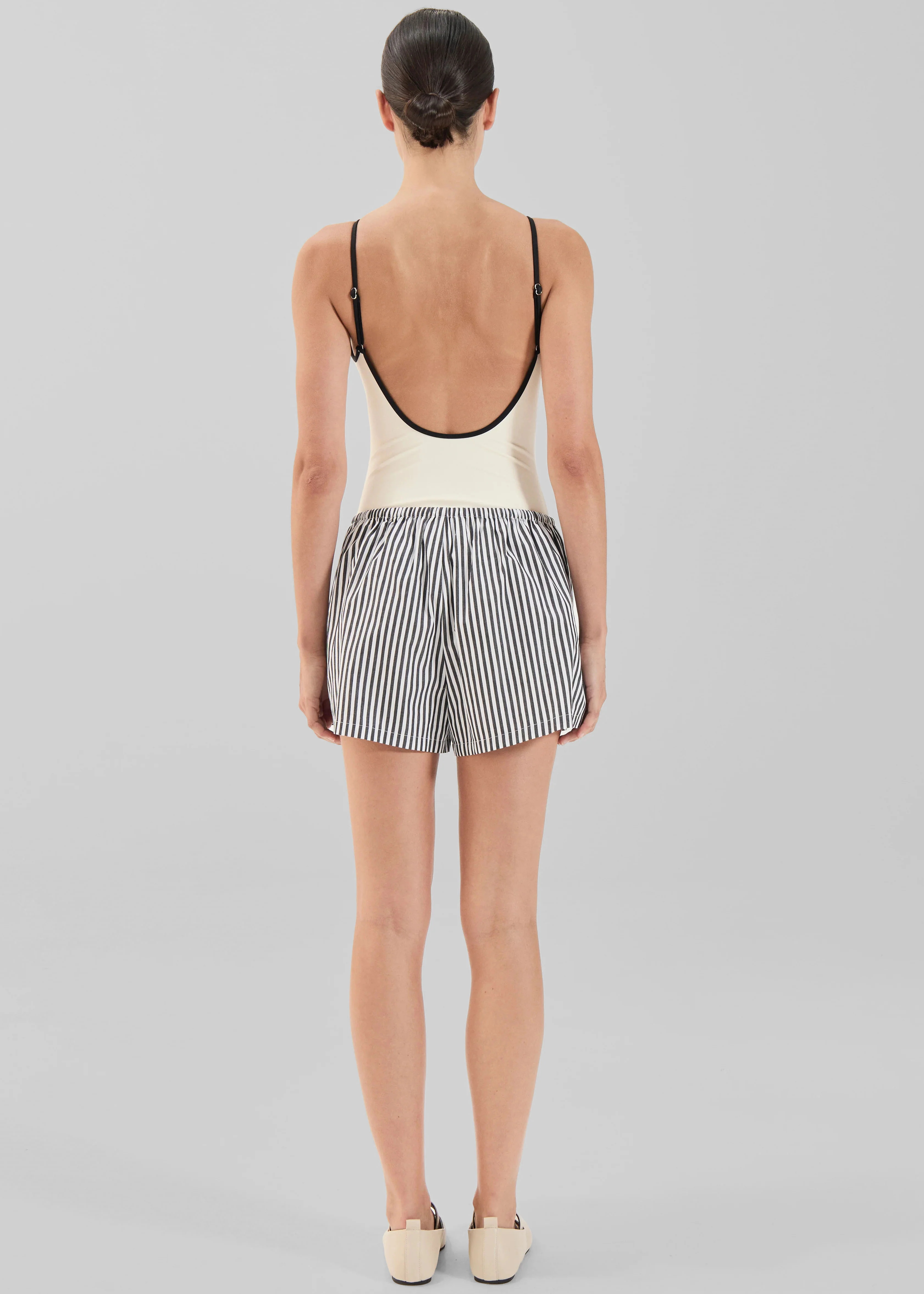 Solaqua Beau Shorts - Noir Stripe - Image 6