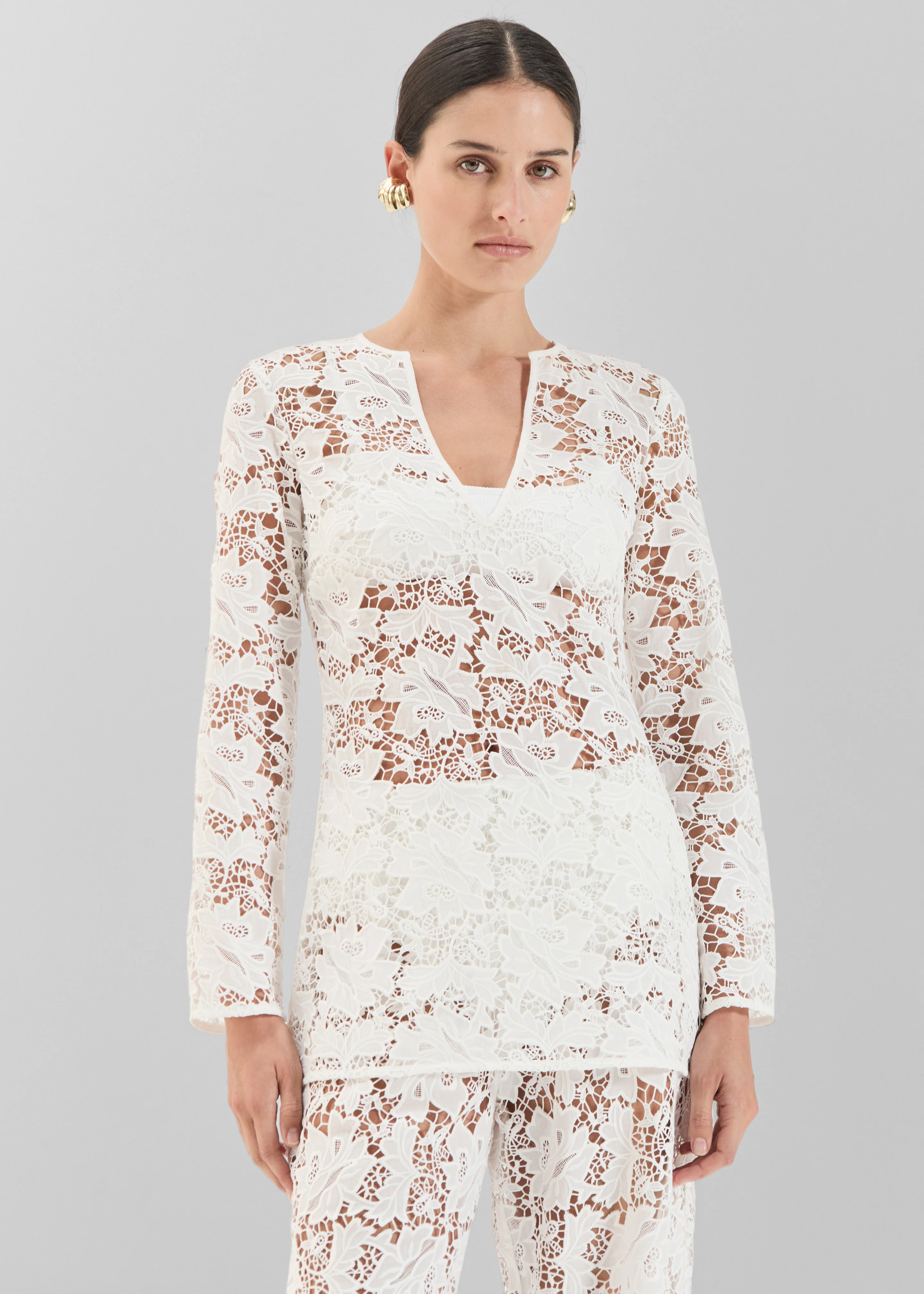 Solaqua Daphne Tunic - Ivory - Image 7
