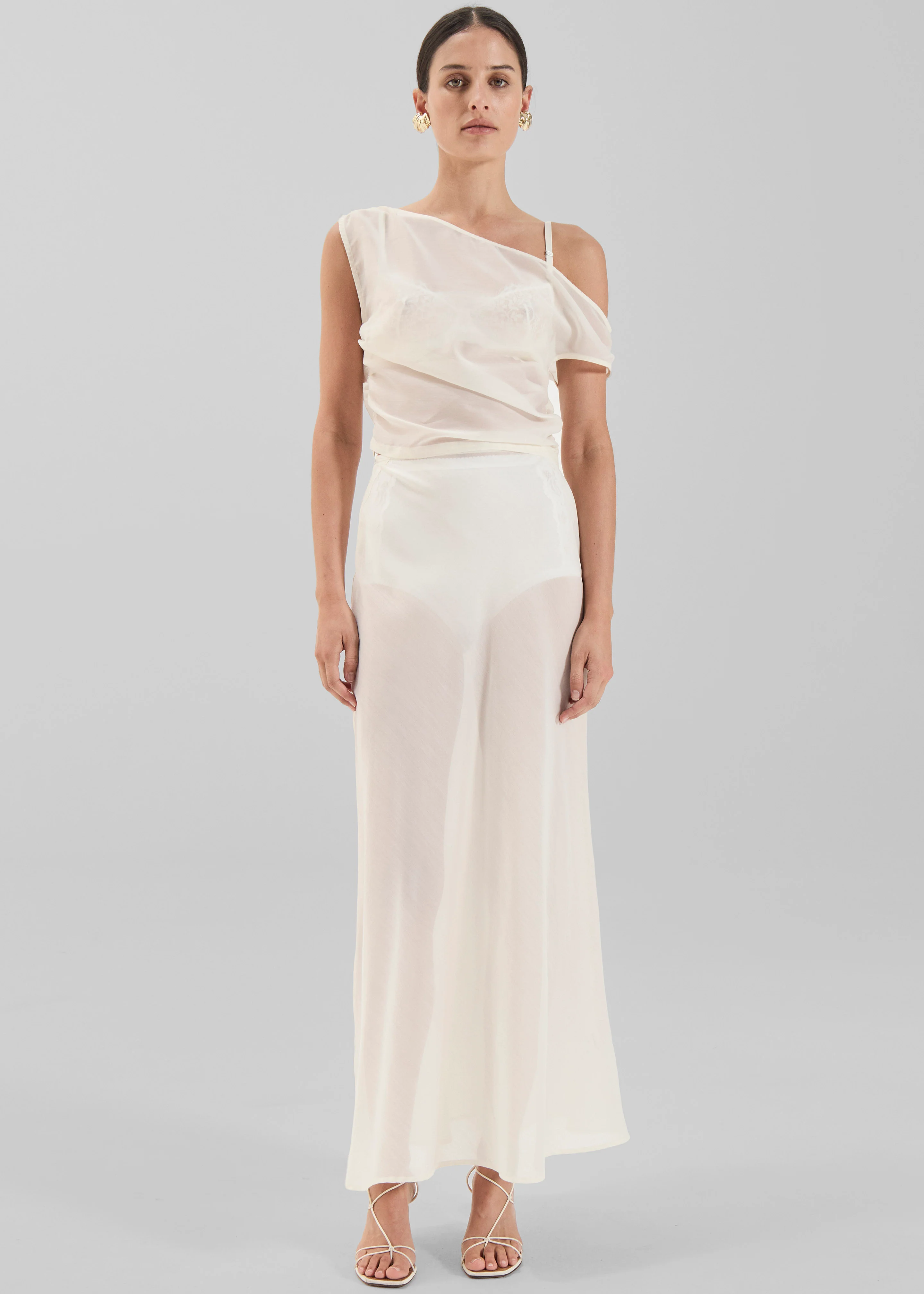 Solaqua Francesca Skirt - Ivory - Image 2