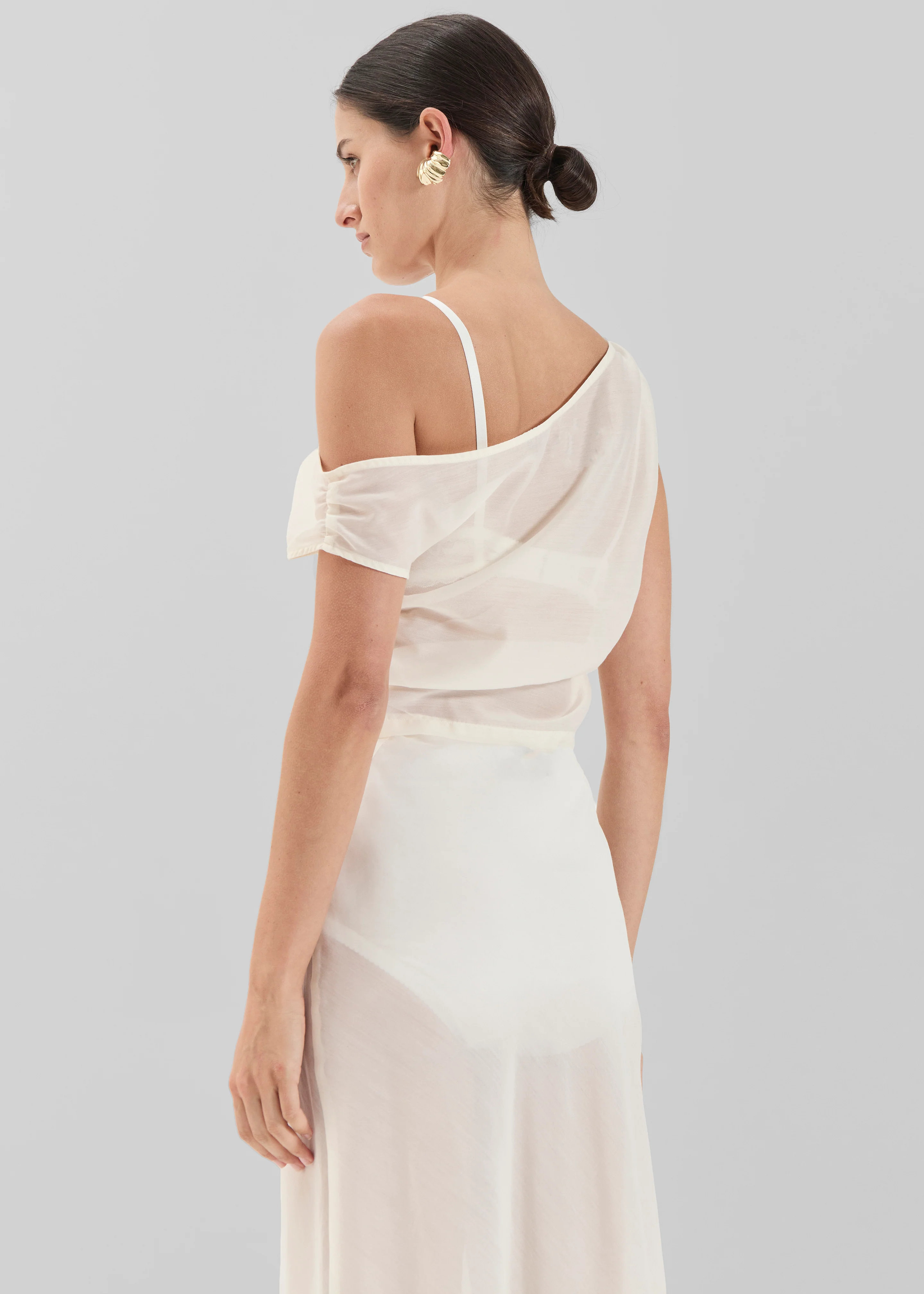 Solaqua Francesca Skirt - Ivory - Image 5
