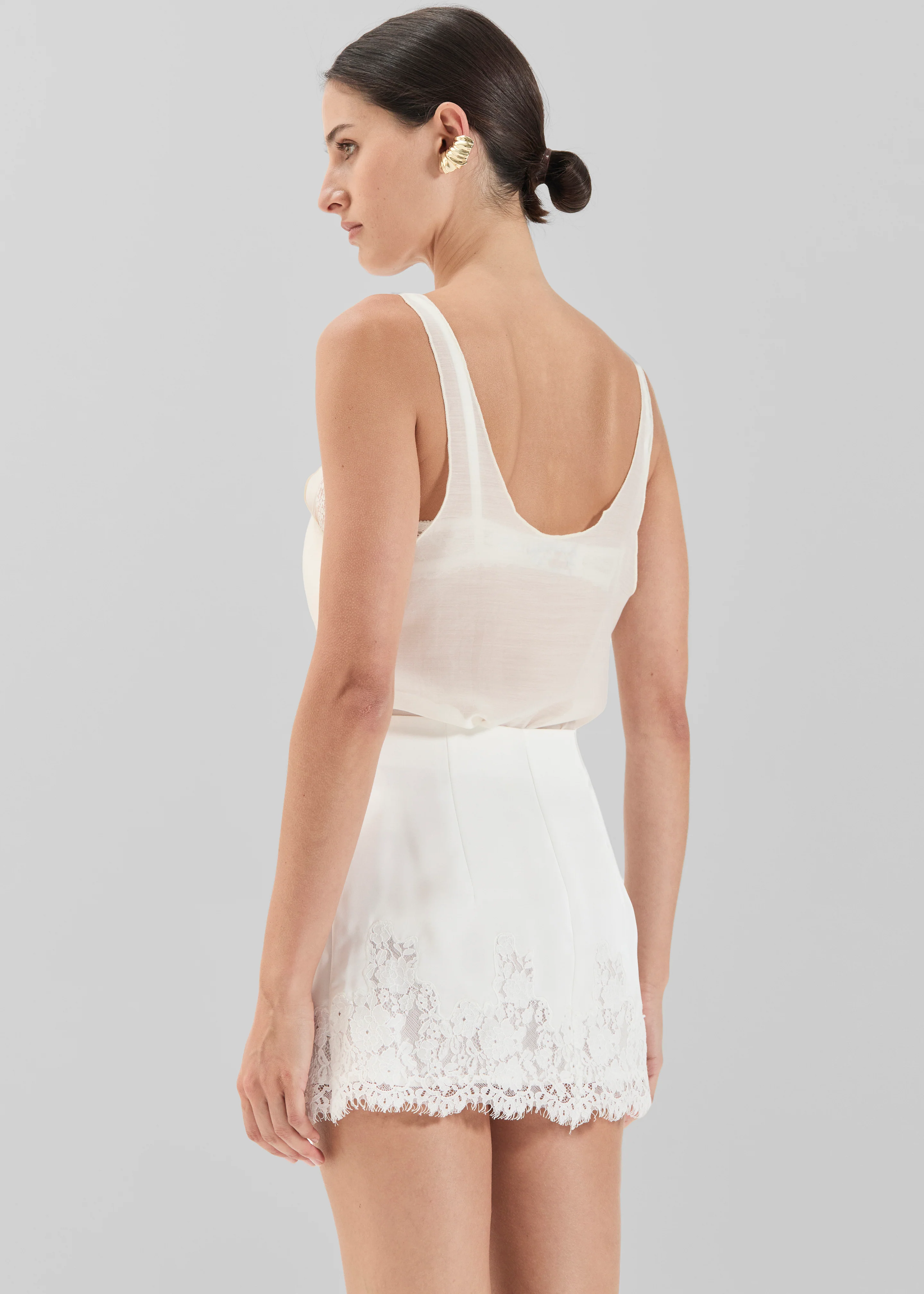 Solaqua Harper Skirt - Ivory - Image 6