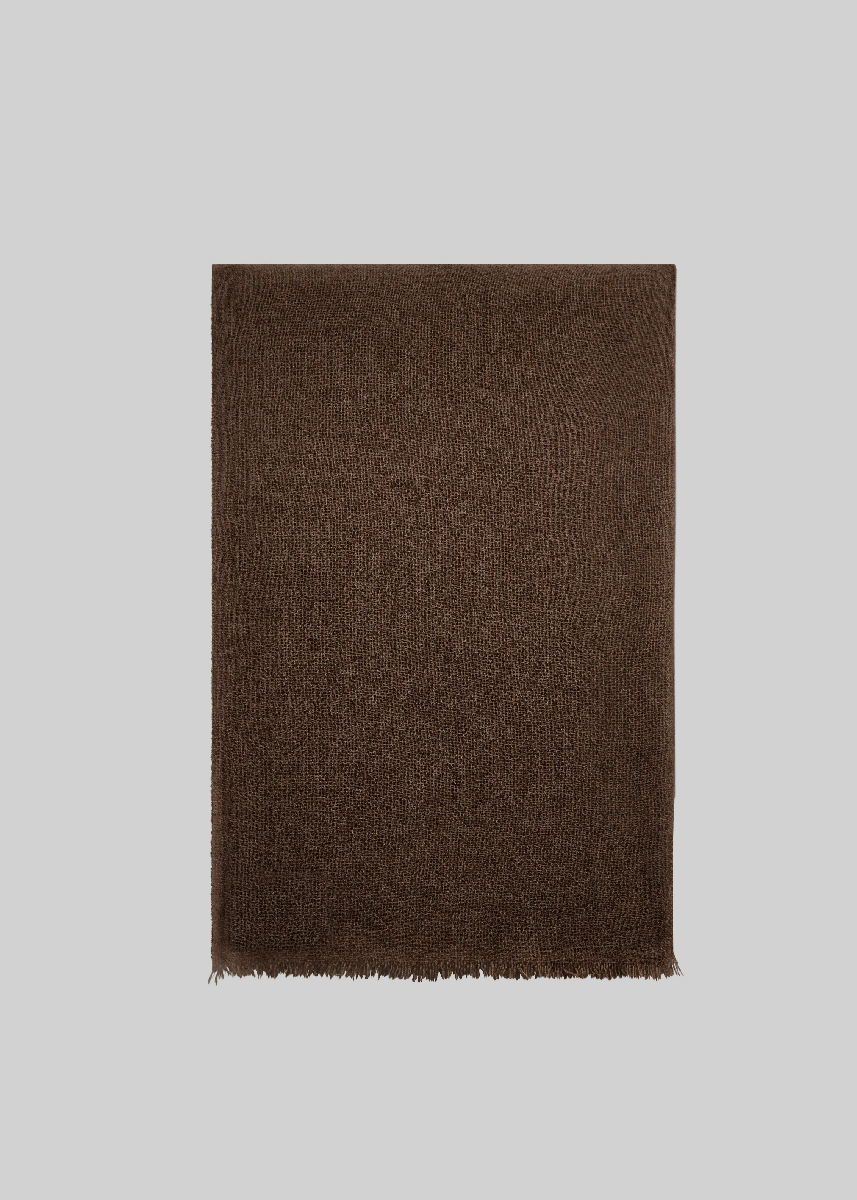 Solnak Scarf - Brown - Image 2