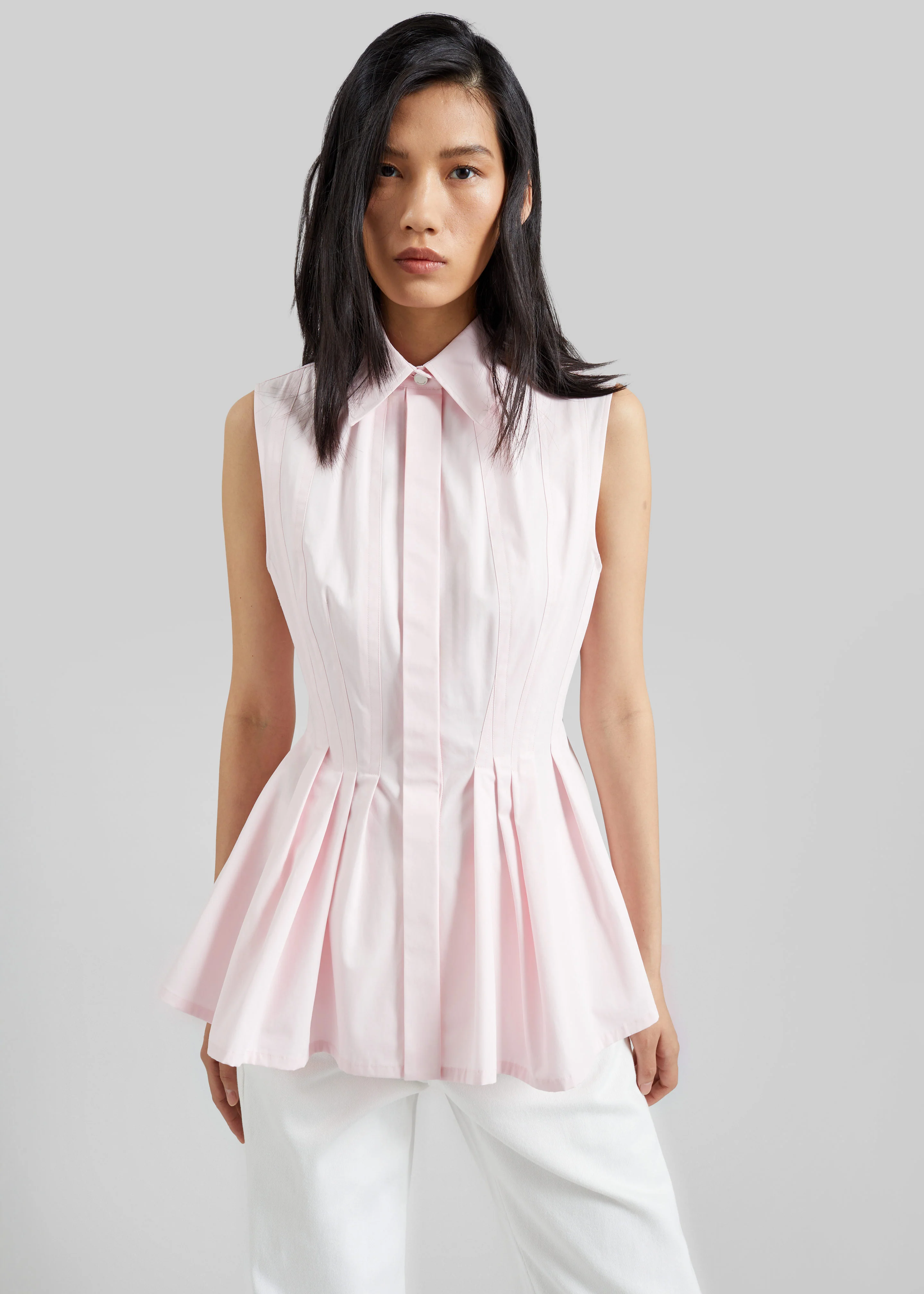 Sportmax Certosa Sleeveless Top - Pink