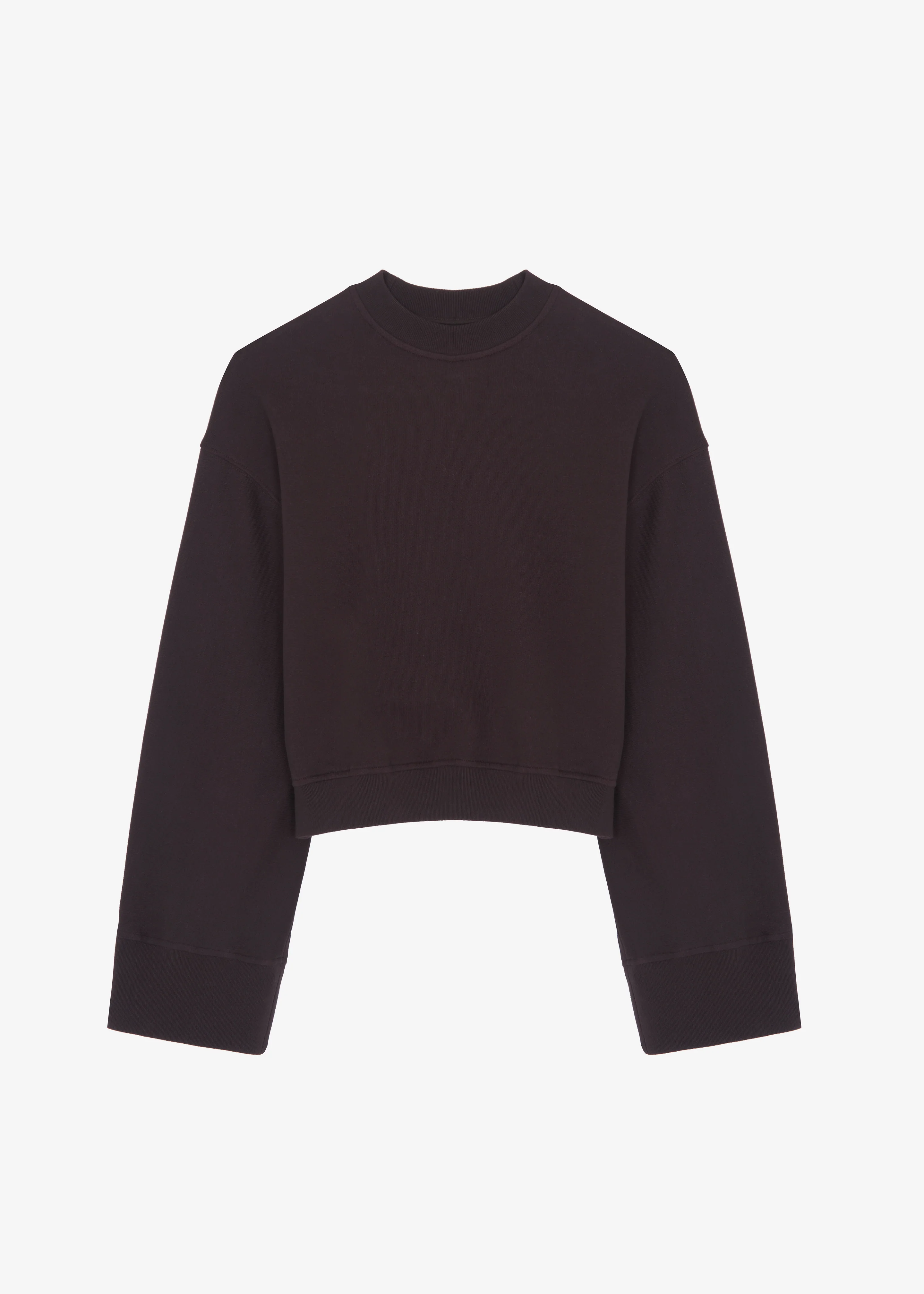 Talia Sweatshirt - Dark Plum - Image 11