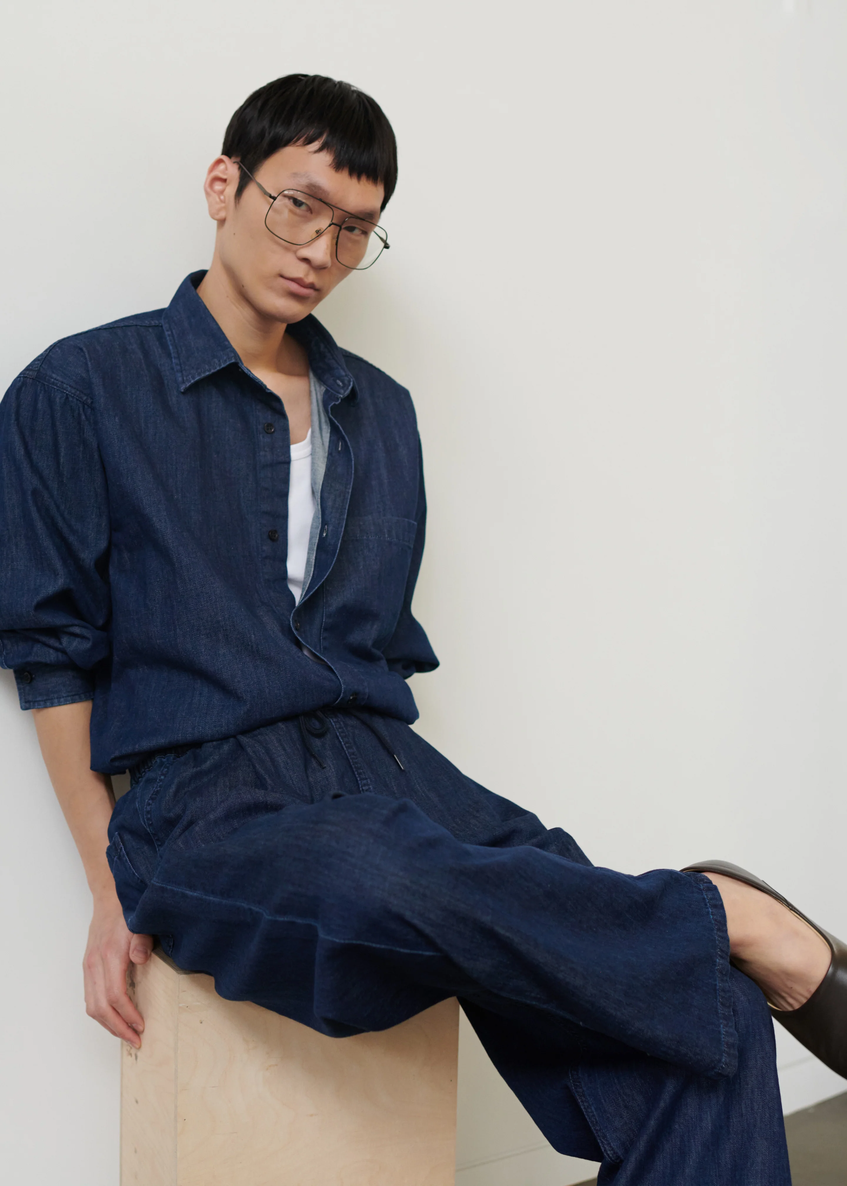 Tanner Denim Shirt - Raw Wash - Image 11
