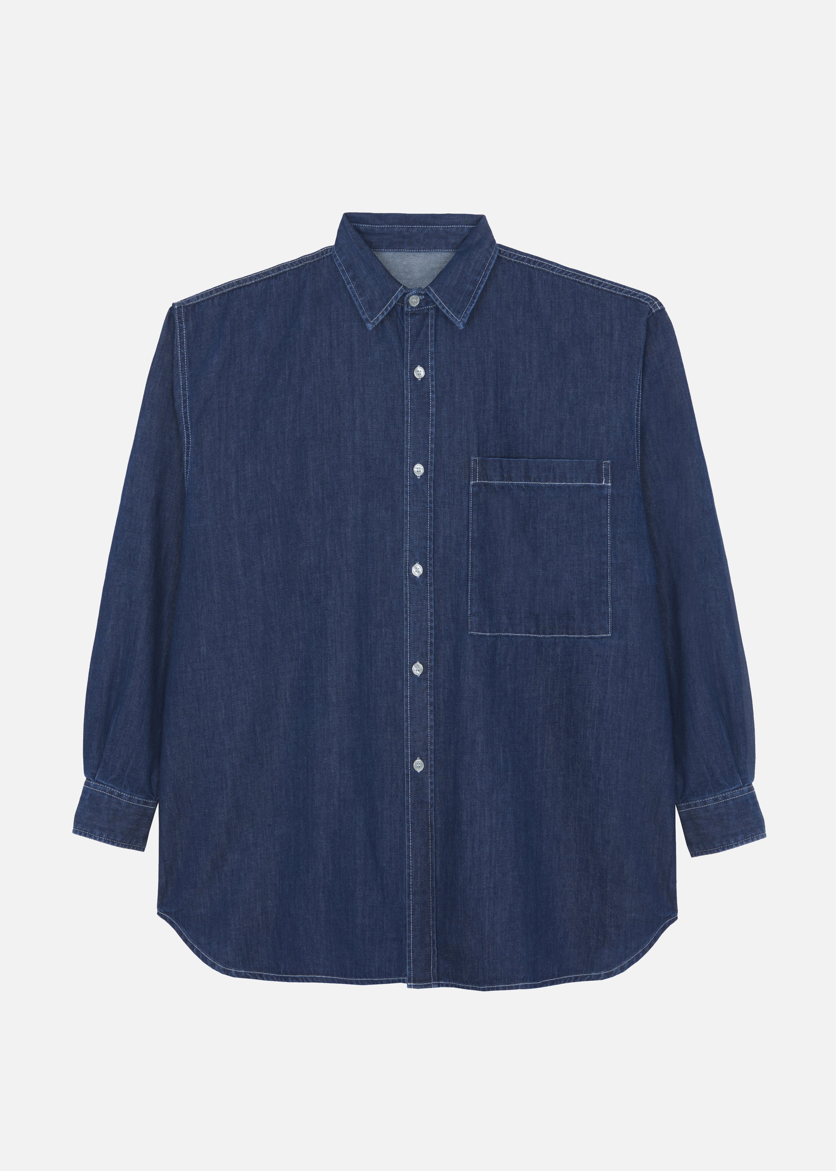 Tanner Denim Shirt - Raw Wash - Image 13