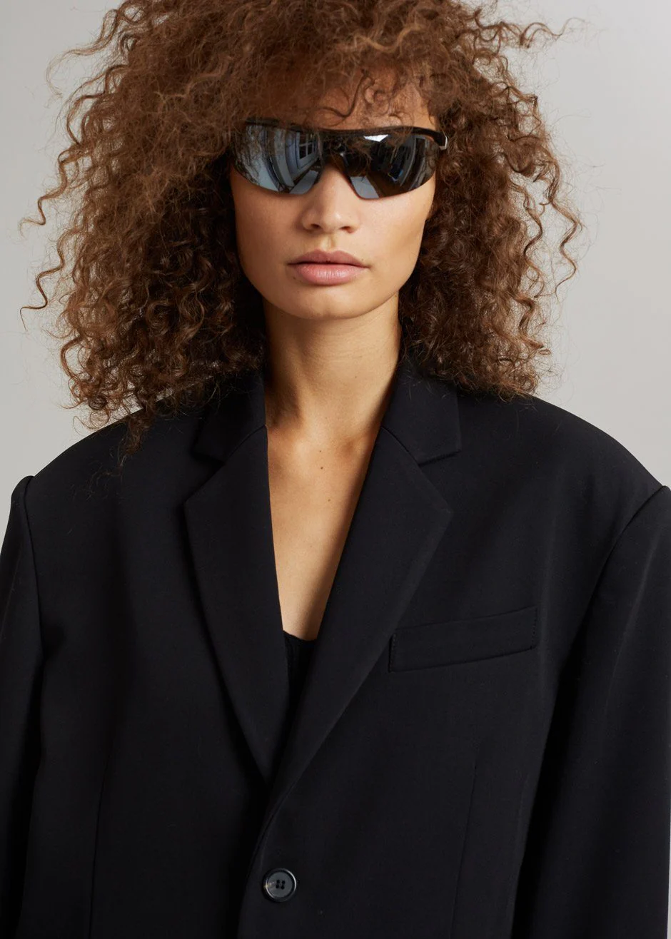 Tansy Oversized Blazer - Black - Image 11
