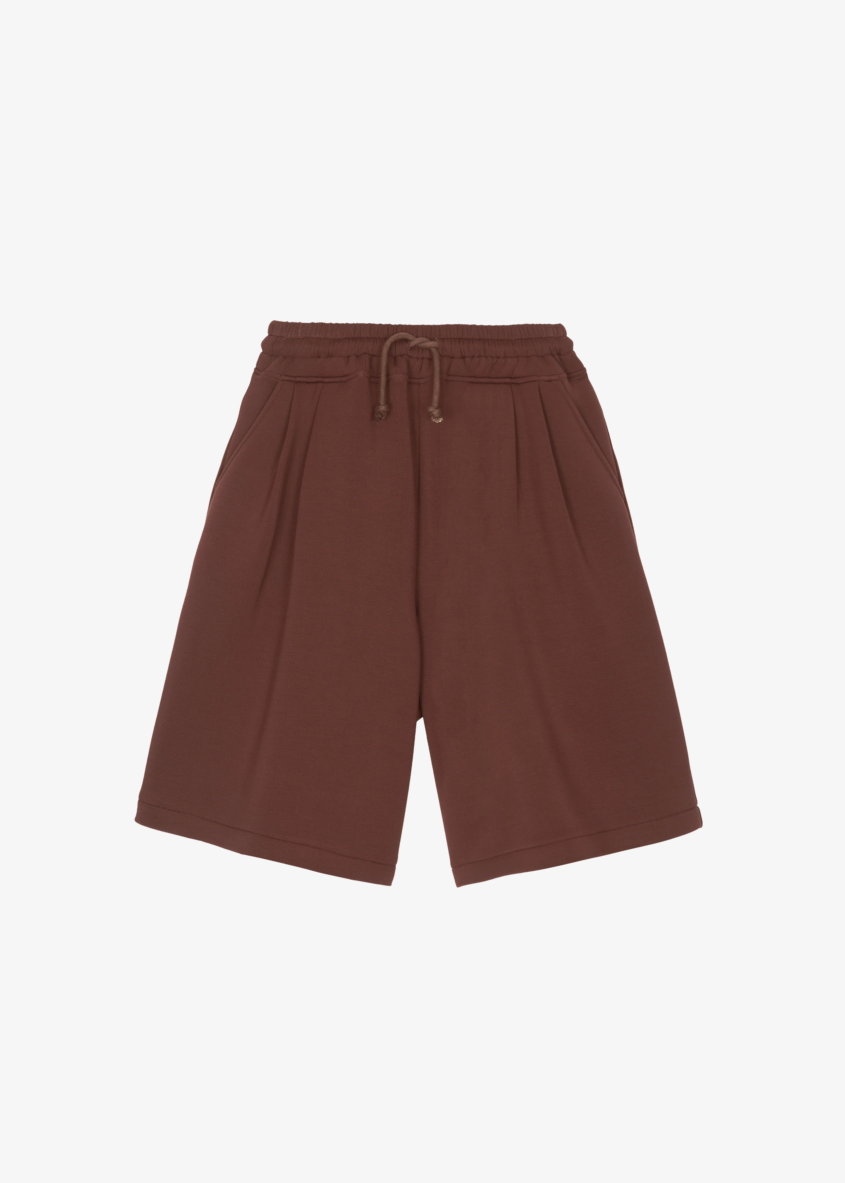 Tate Sweat Shorts - Brown - Image 8