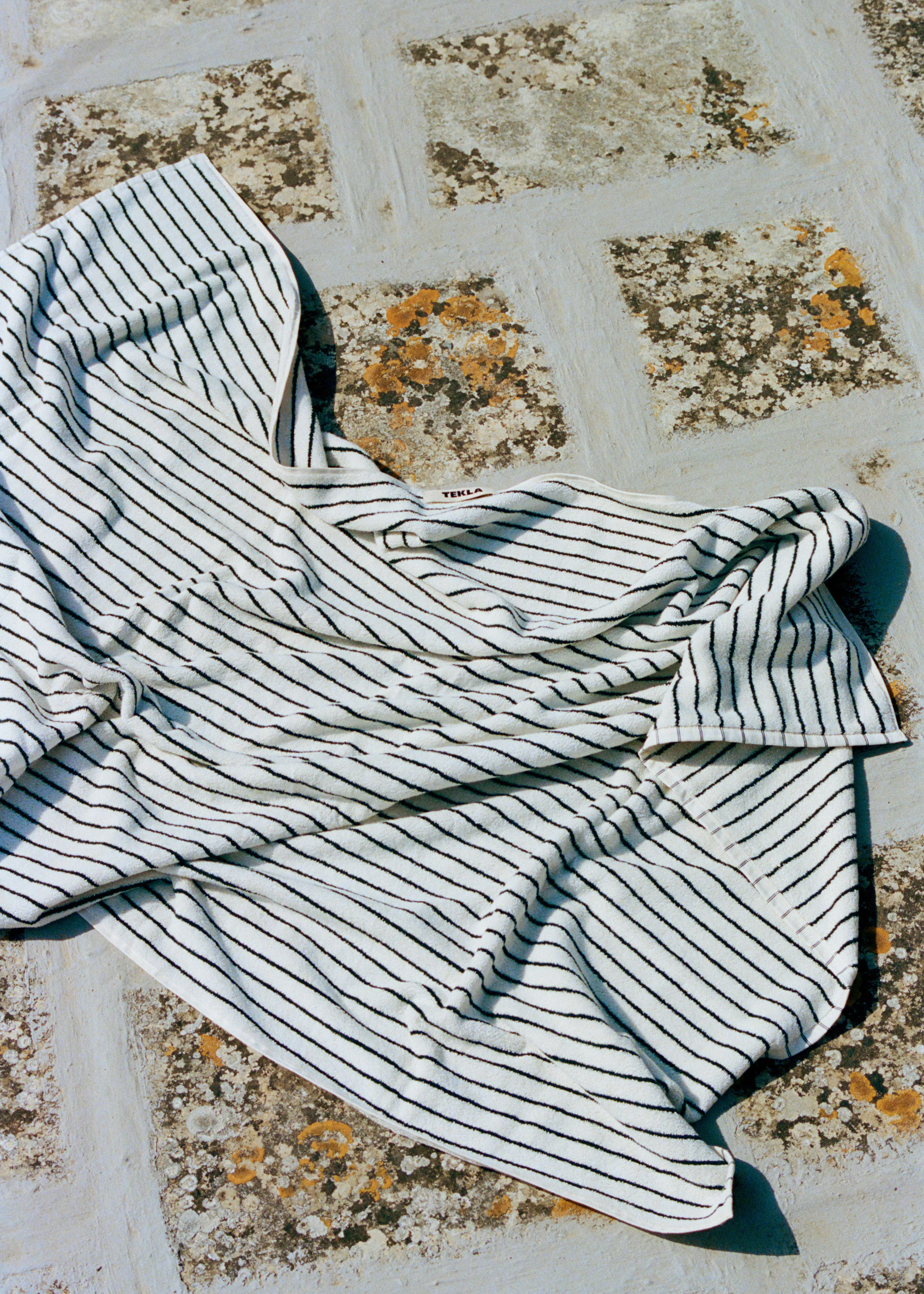 Tekla Towel - Racing Green Stripes - Image 11