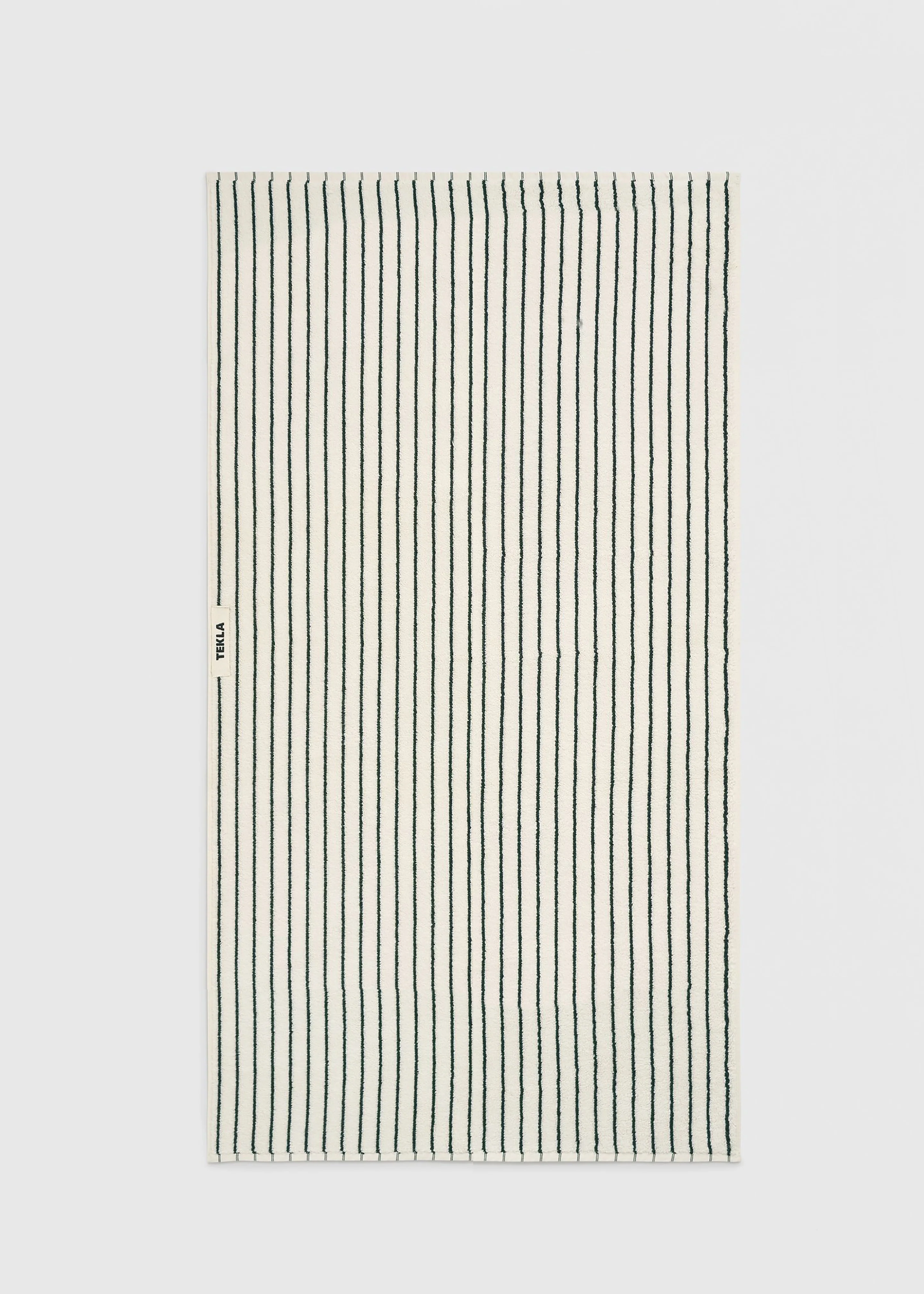 Tekla Towel - Racing Green Stripes - Image 7