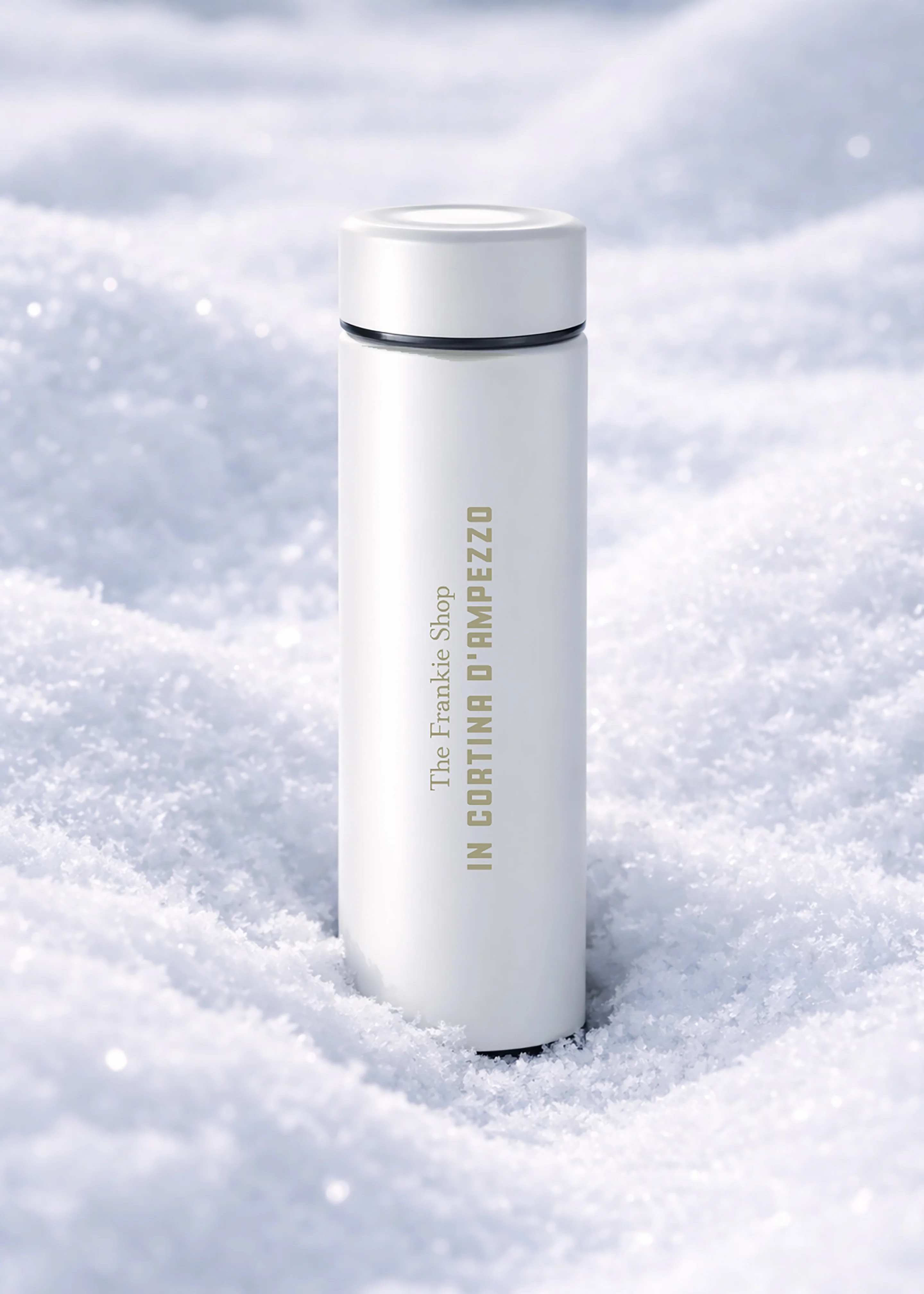 TFS Cortina Insulated Bottle - White - Image 2