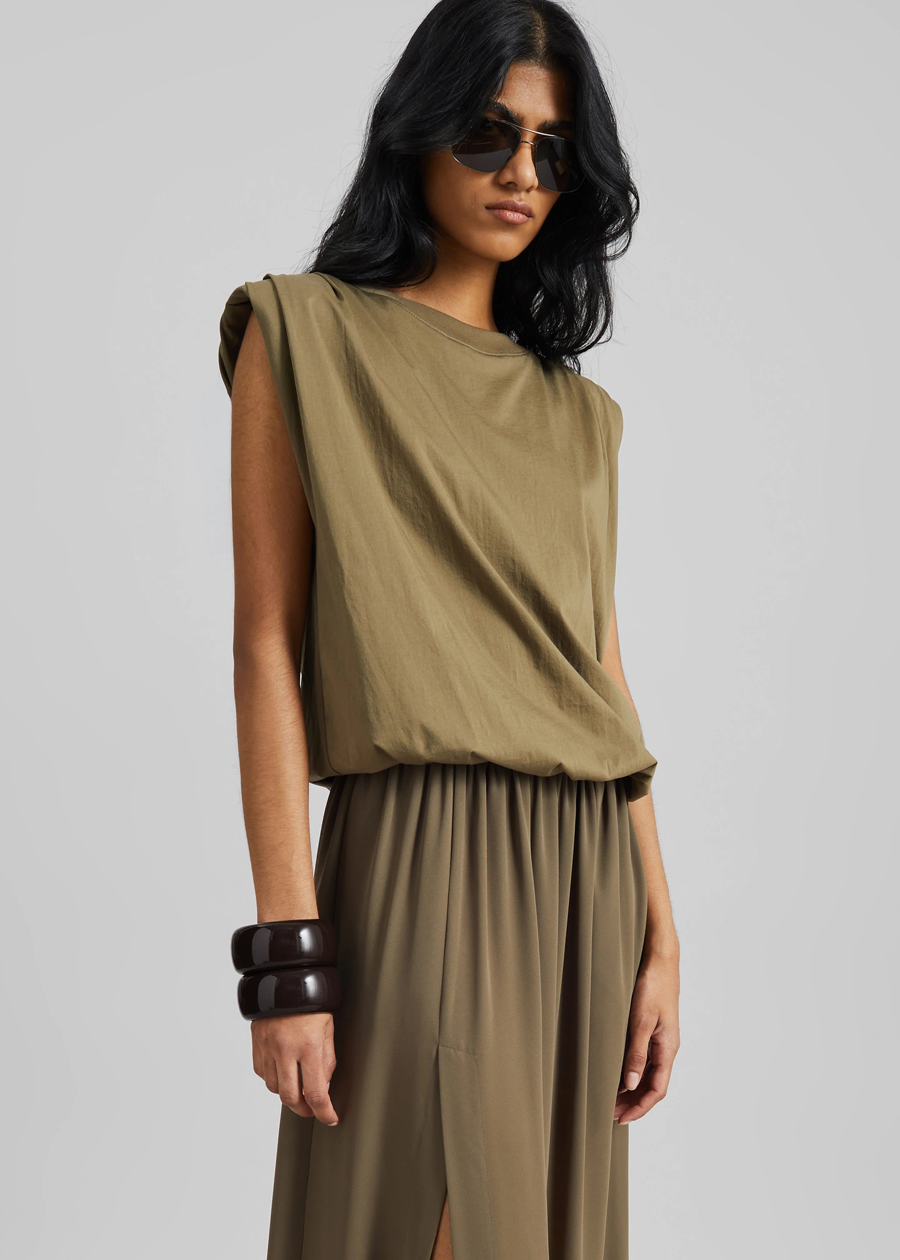 TFS Glossy Bangle - Dark Brown - Image 6